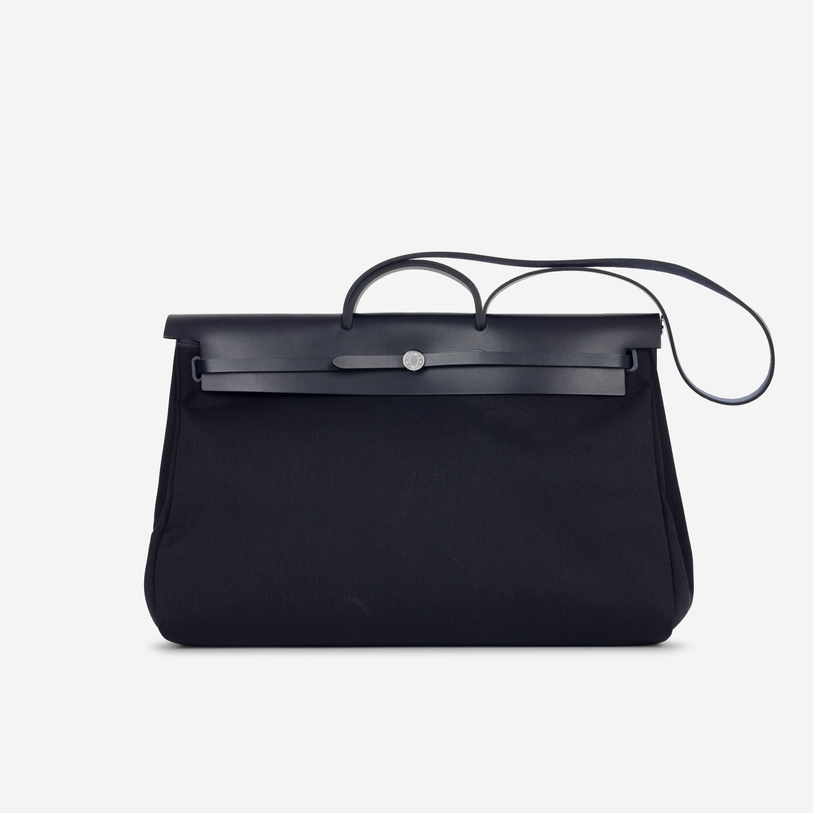 Hermès Herbag Zip Cabine Bag - Bleu Indigo / Noir Hunter | Pre