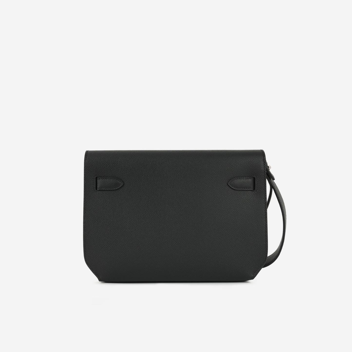 HSS Kelly Dépêches 25 - Noir / Bleu Saphir Epsom | Palladium Hardware