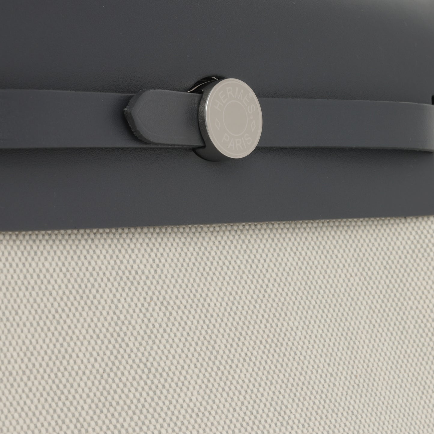 Mini Herbag 20 - Ecru / Bleu Glacier Canvas / Ardoise hunter | Palladium Hardware