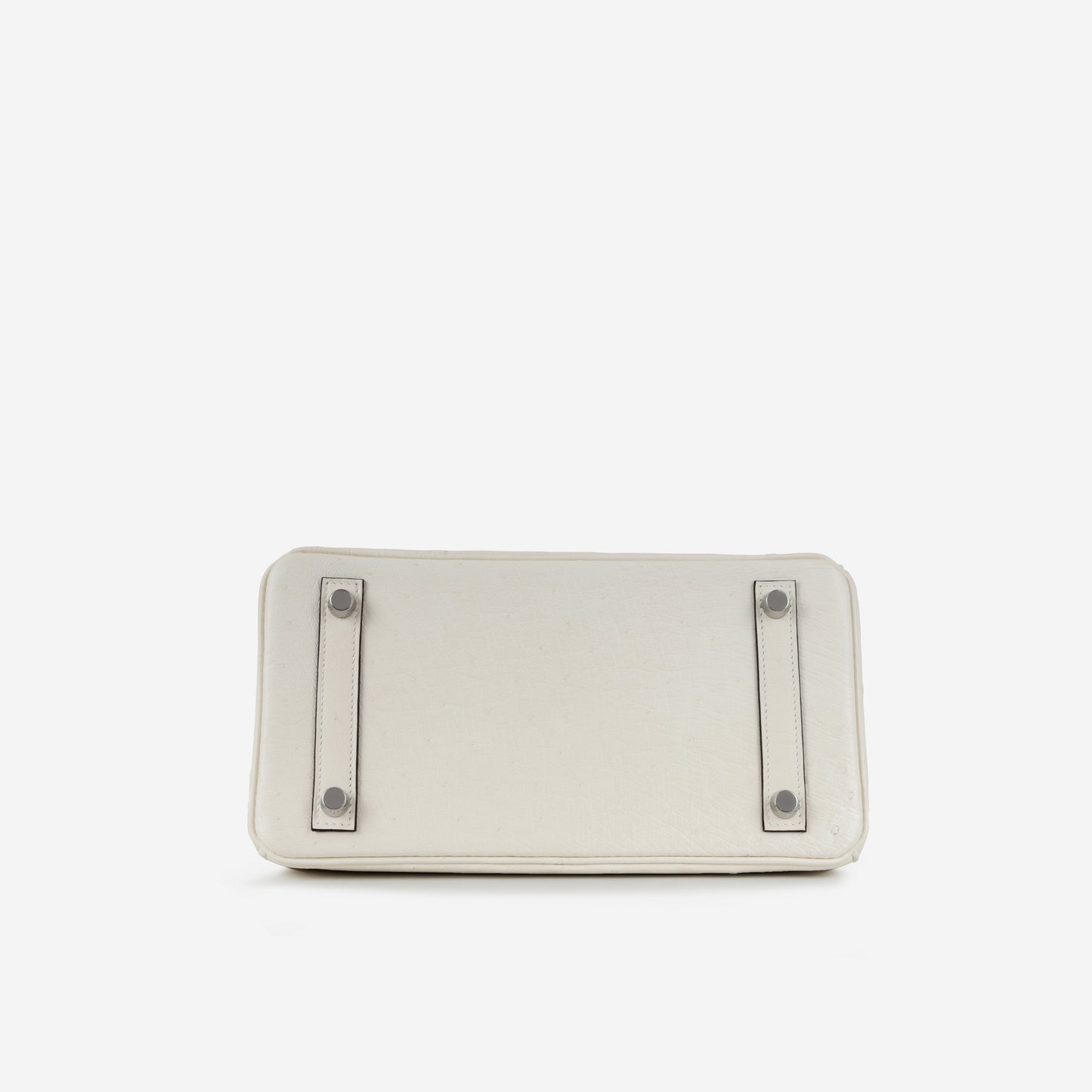 Hermès Birkin 25 - Nata Ostrich | Palladium Hardware