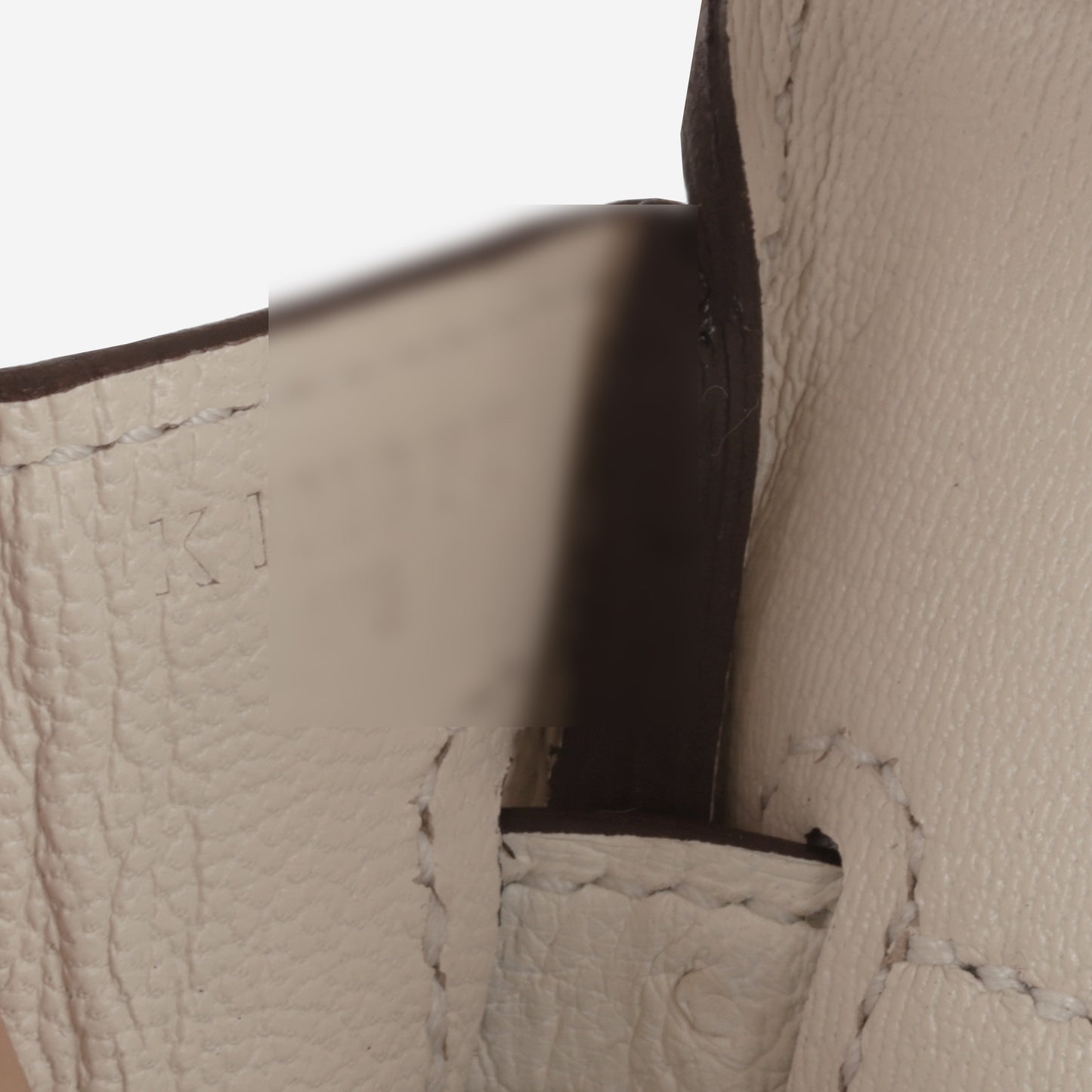 Hermès Birkin 25 - Nata Ostrich | Palladium Hardware