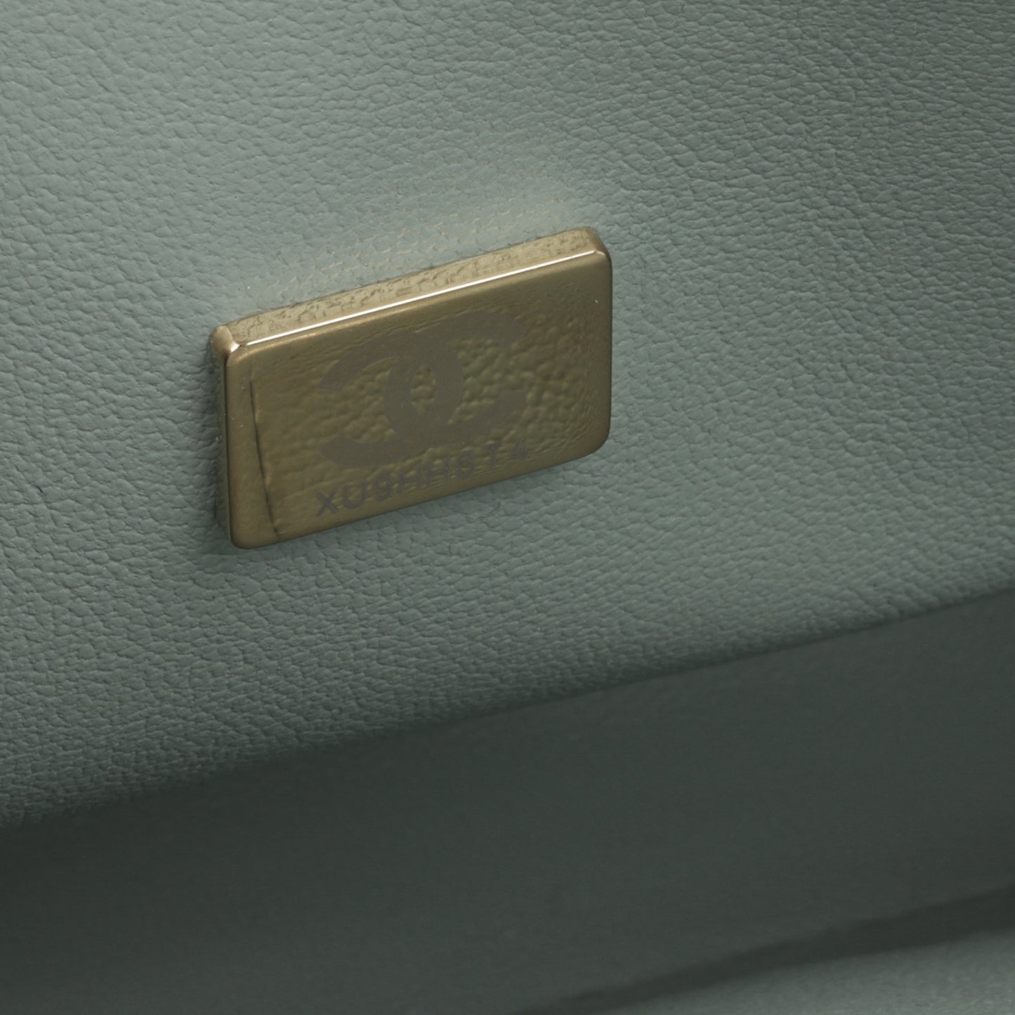 Chanel Small Classic Flap - Sage Green Caviar | Champagne Gold Hardware