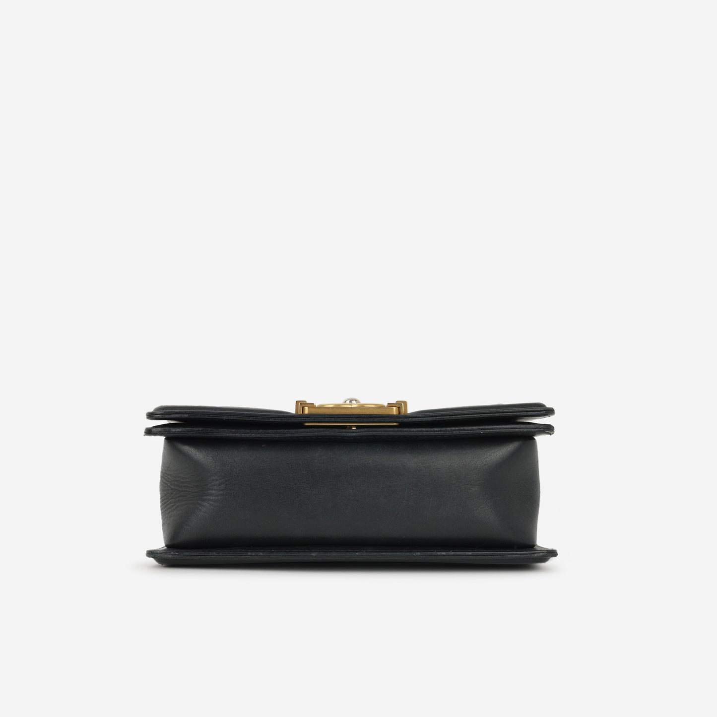 Chanel Small Boy Bag - Black Lambskin | Gold Hardware