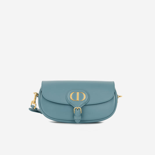 Dior Bobby East-West - Sky Blue Calfskin | Gold Hardware