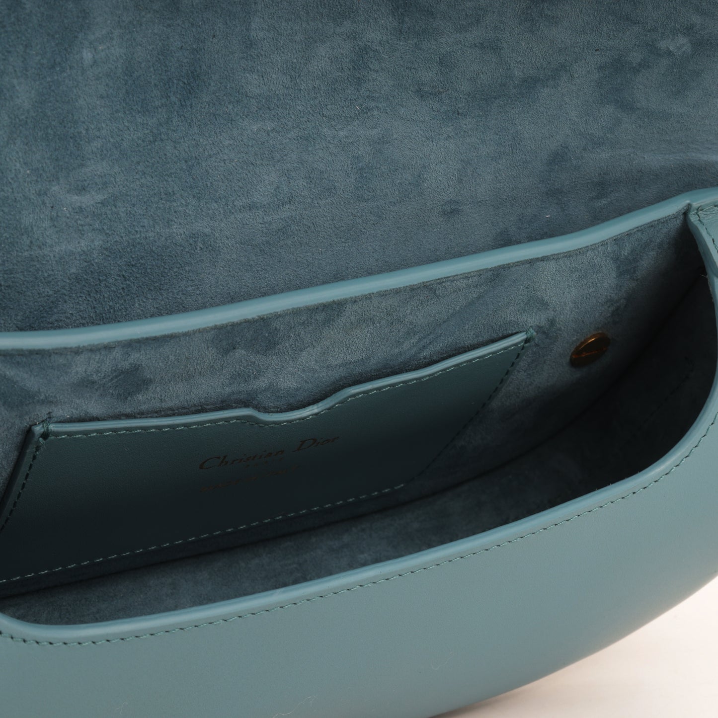 Dior Bobby East-West - Sky Blue Calfskin | Gold Hardware