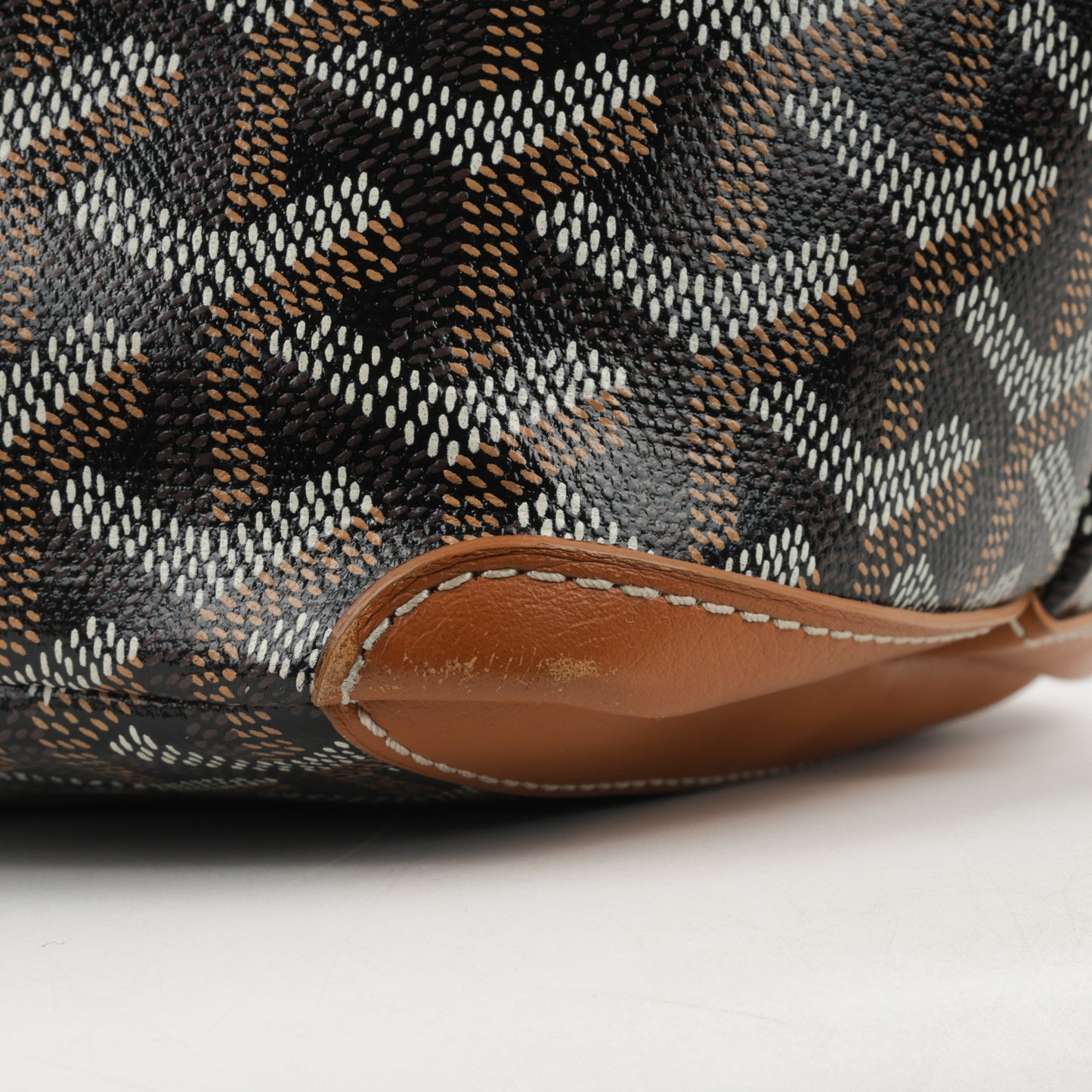 Goyard Artois PM - Black / Tan Goyardine | Palladium Hardware