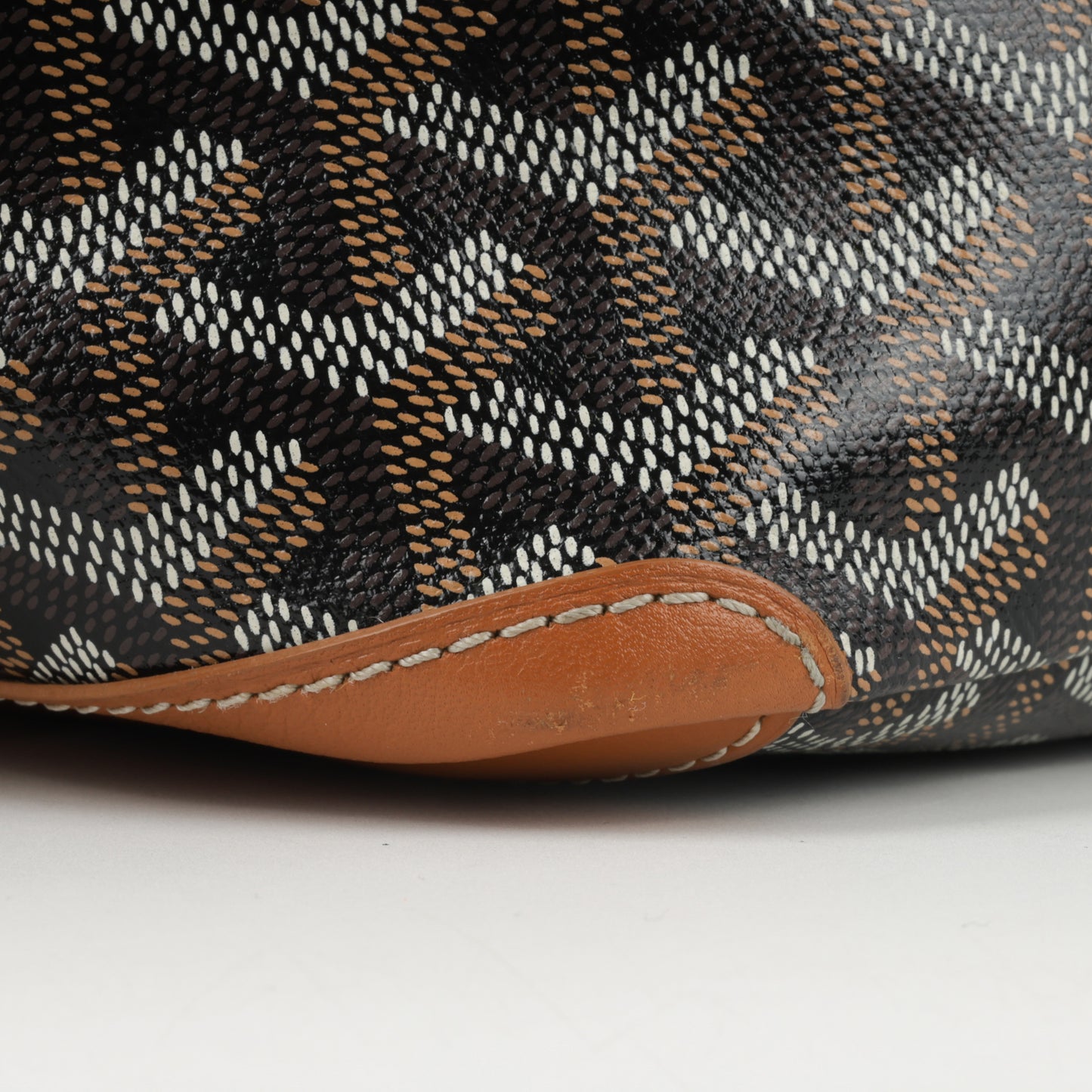 Goyard Artois PM - Black / Tan Goyardine | Palladium Hardware