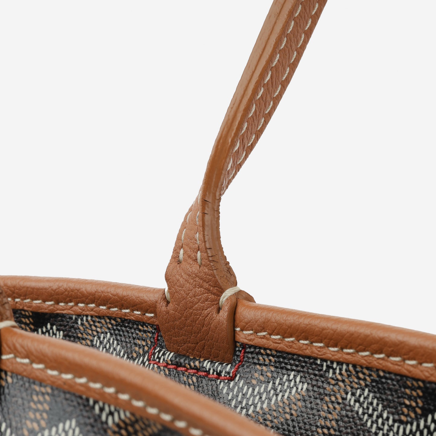 Goyard Artois PM - Black / Tan Goyardine | Palladium Hardware