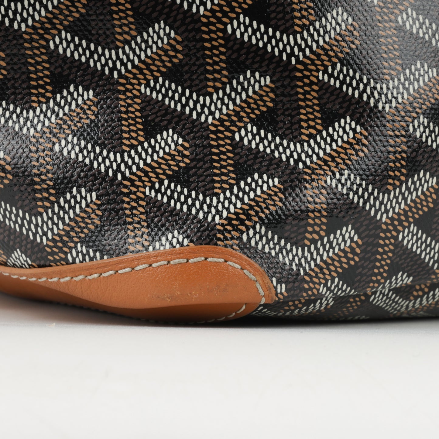 Goyard Artois PM - Black / Tan Goyardine | Palladium Hardware