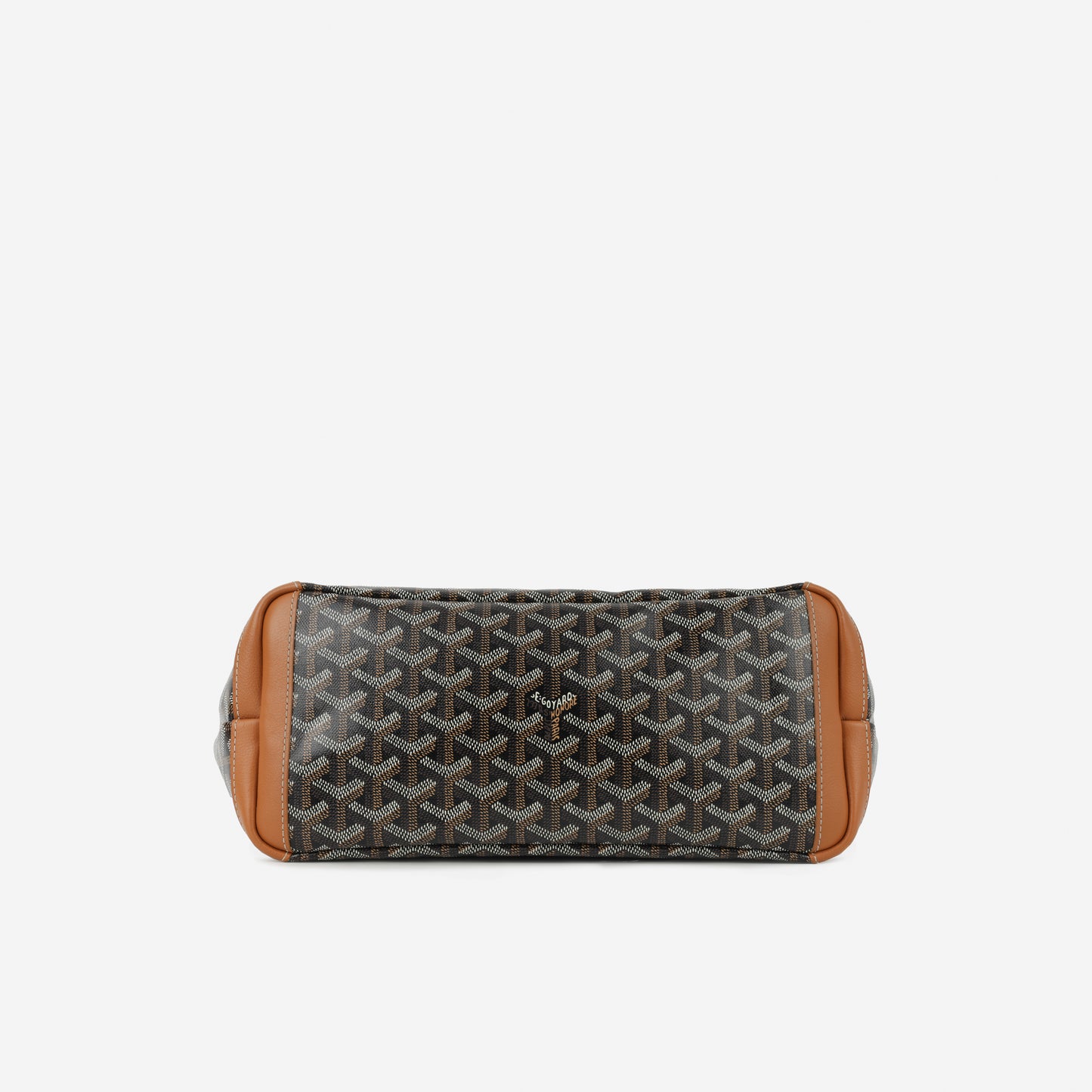Goyard Artois PM - Black / Tan Goyardine | Palladium Hardware