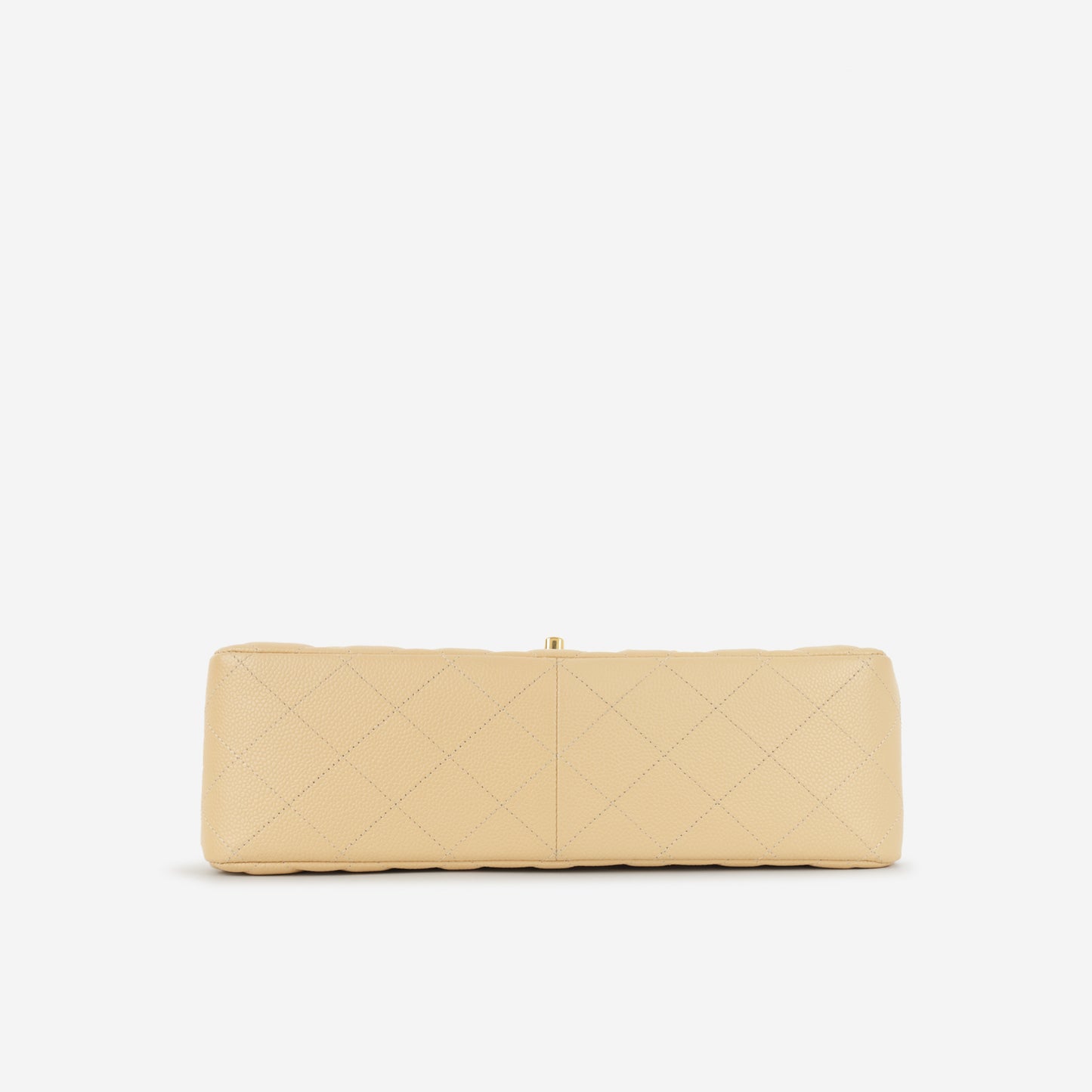 Chanel Classic Jumbo Double Flap - Beige Caviar | Gold Hardware