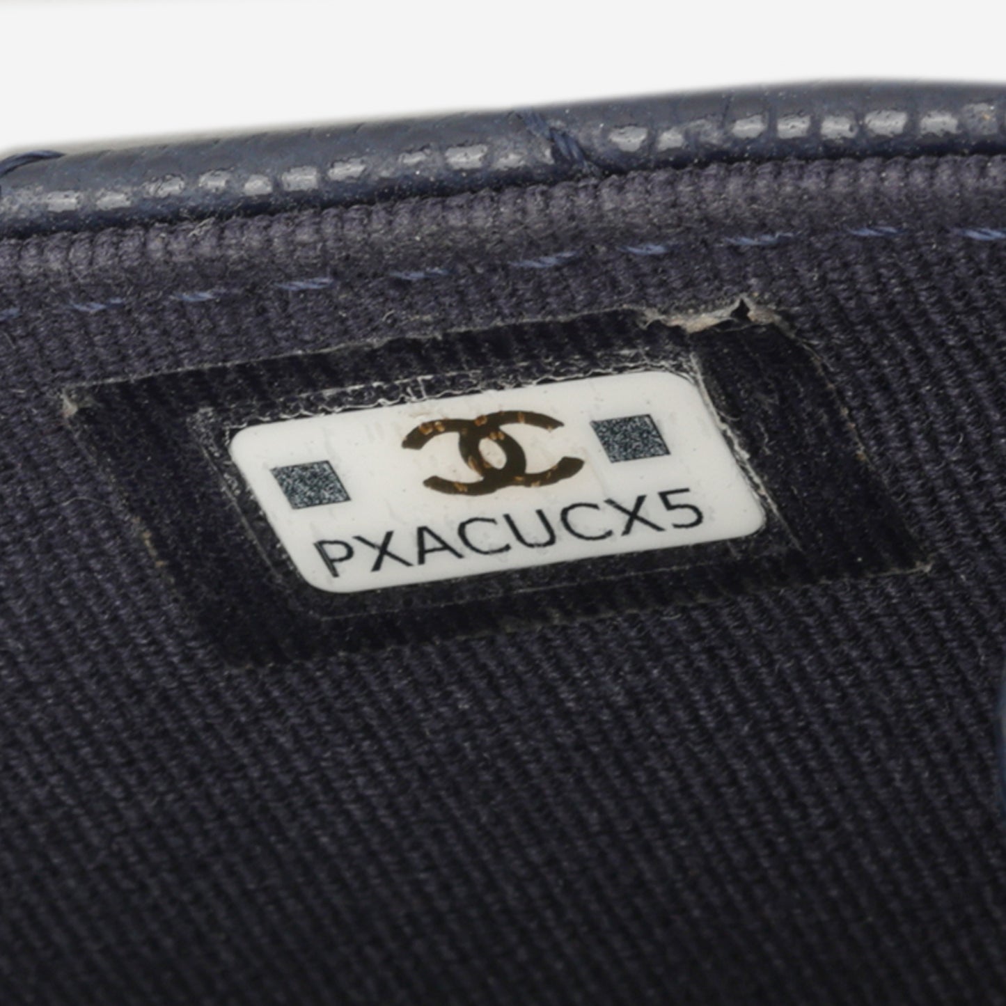 Chanel Twist Your Buttons Coin Purse - Navy Caviar | Gold Hardware