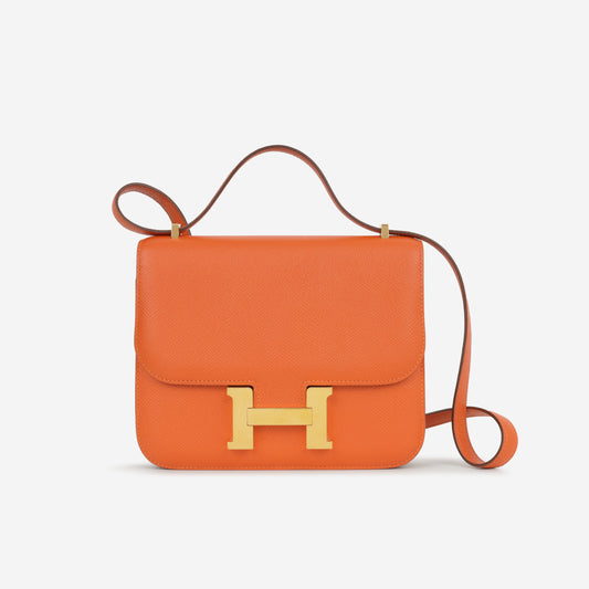 Hermès Constance 18 - Terre Battue Epsom | Gold Hardware