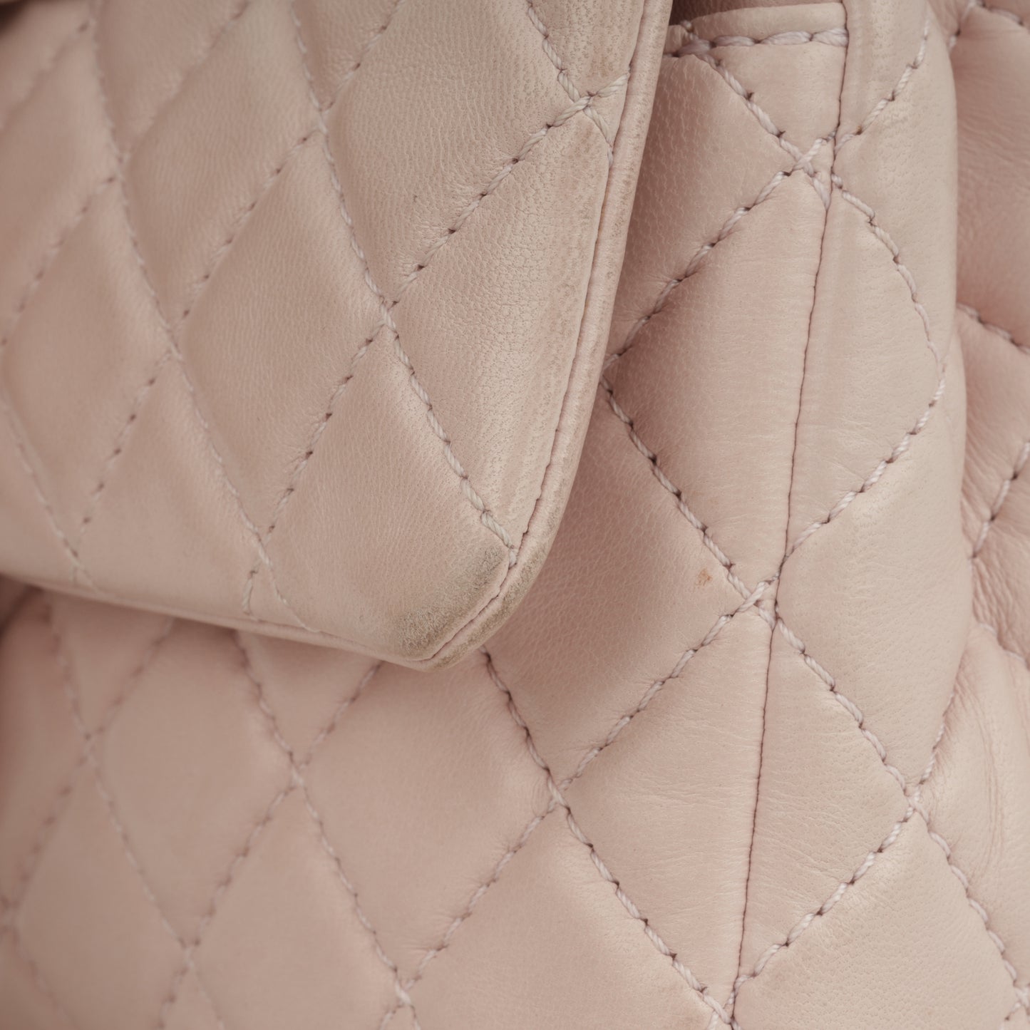 Seasonal Medium Flap Bag - Pink Lambskin | Silver Hardware