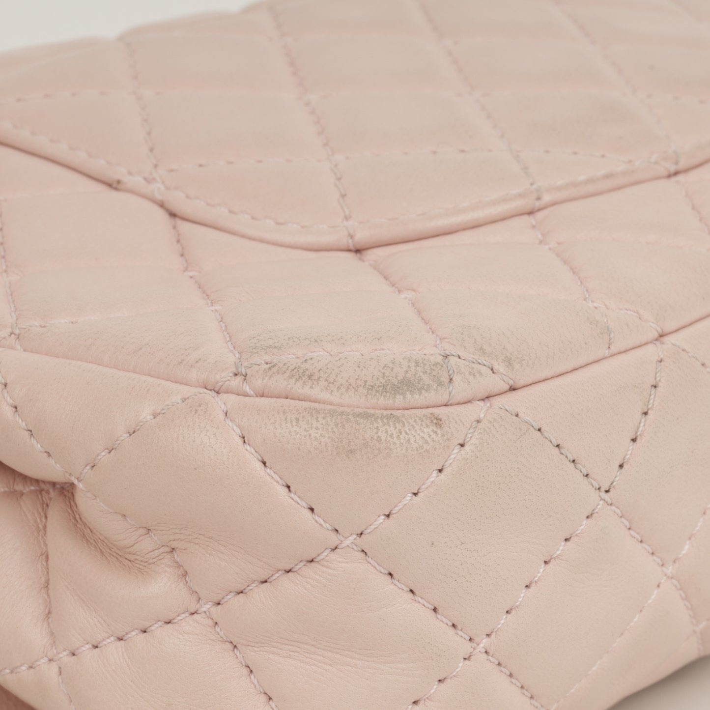 Seasonal Medium Flap Bag - Pink Lambskin | Silver Hardware