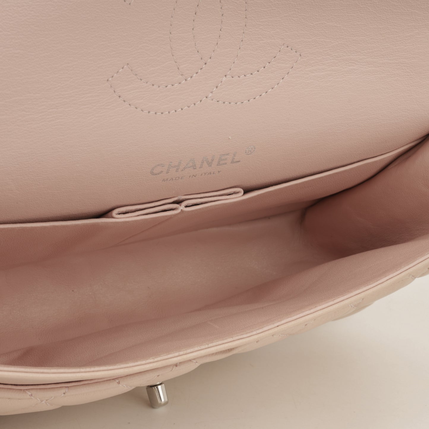 Seasonal Medium Flap Bag - Pink Lambskin | Silver Hardware