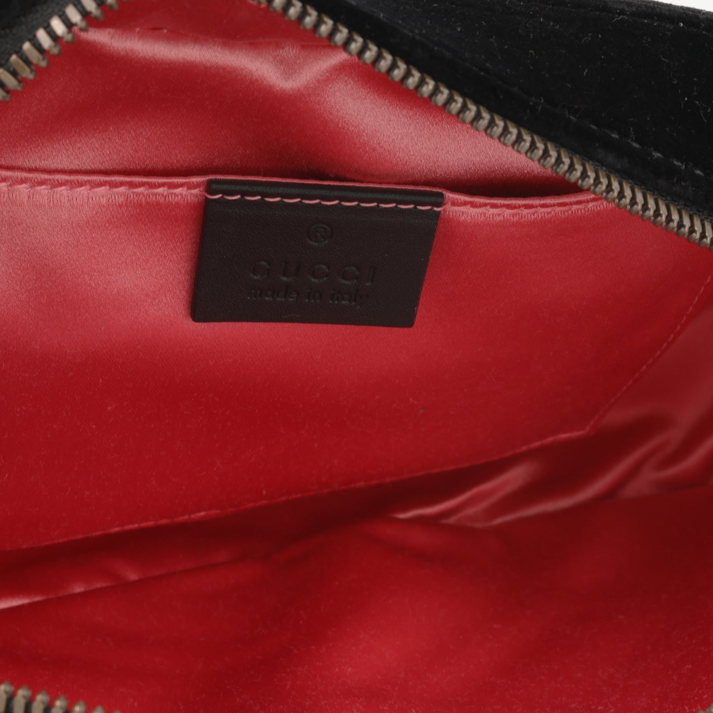 Gucci Small GG Marmont - Black Velvet | Gold Hardware