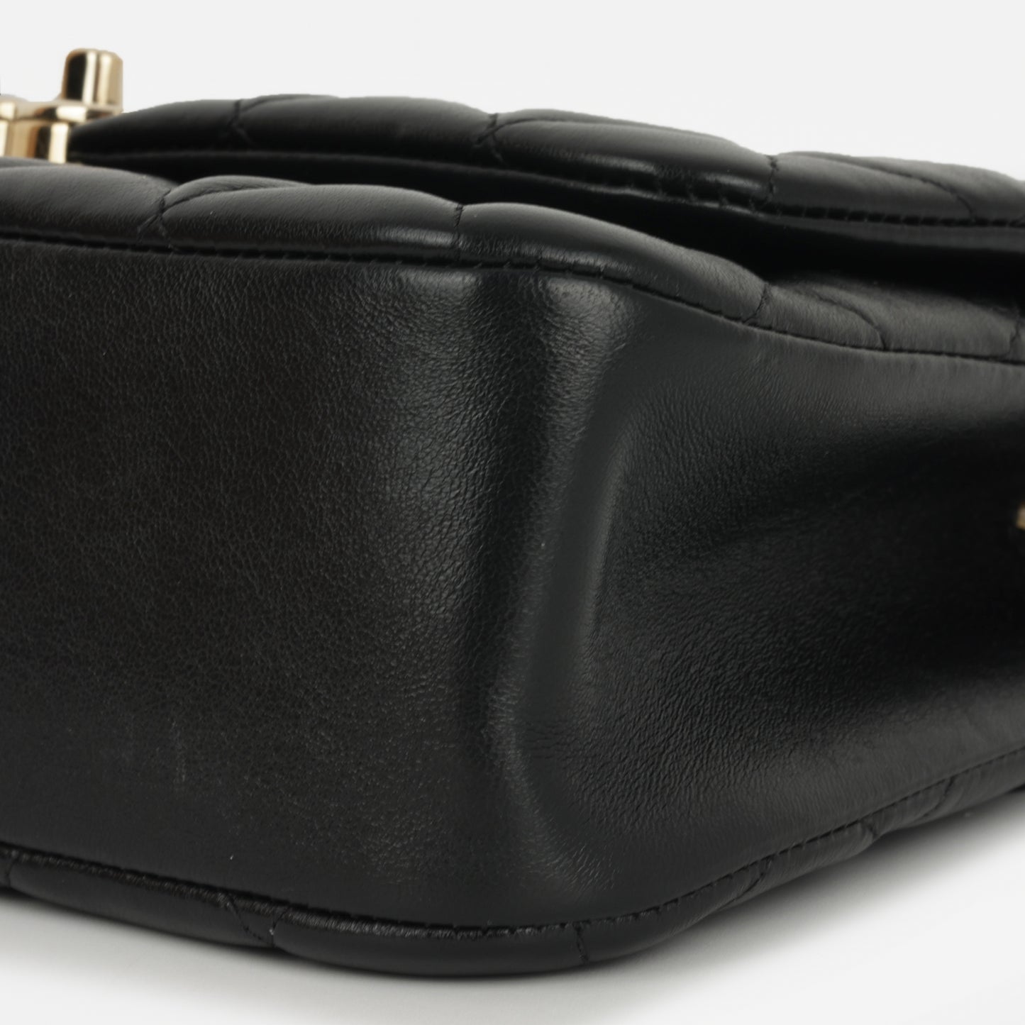 Chanel 25S Classic Flap Bag - Black Lambskin | Champagne Gold Hardware