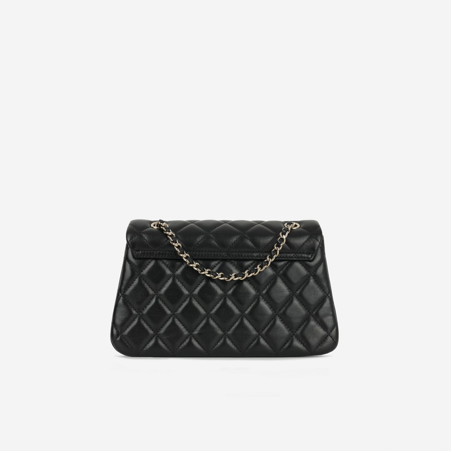Chanel 25S Classic Flap Bag - Black Lambskin | Champagne Gold Hardware