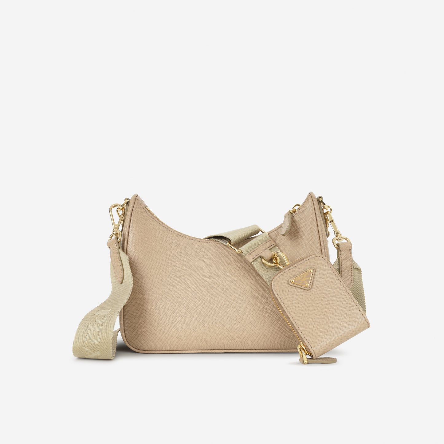 Prada Re-Edition 2005 - Cameo Beige Saffiano | Gold Hardware