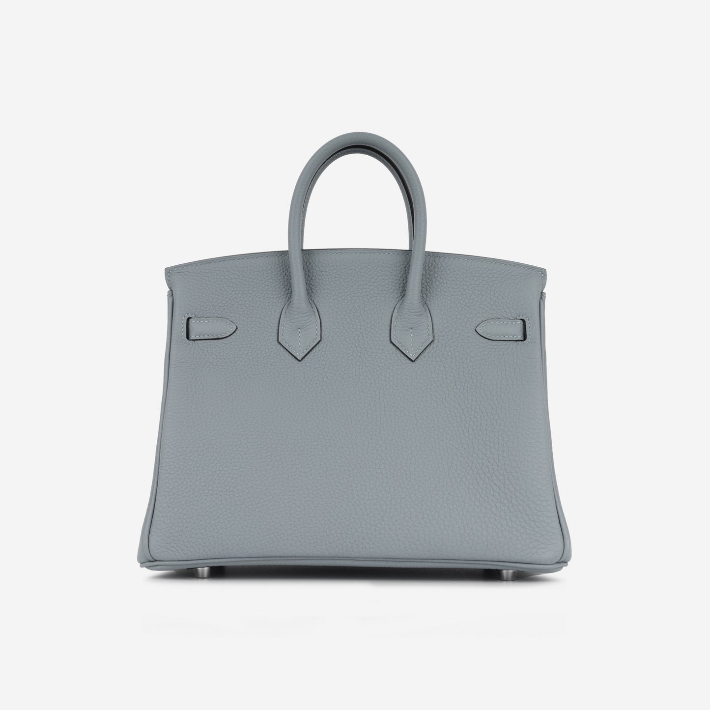 Hermès Verso Birkin 25 - Bleu Lin / Beige De Weimar Togo | Palladium Hardware
