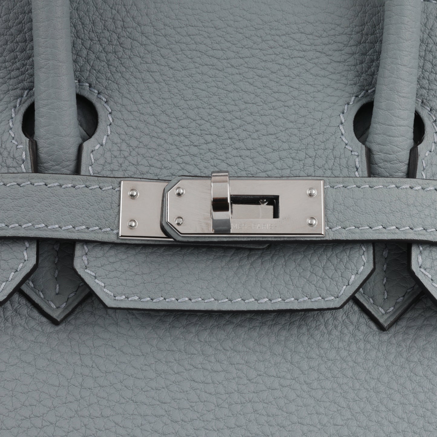 Hermès Verso Birkin 25 - Bleu Lin / Beige De Weimar Togo | Palladium Hardware