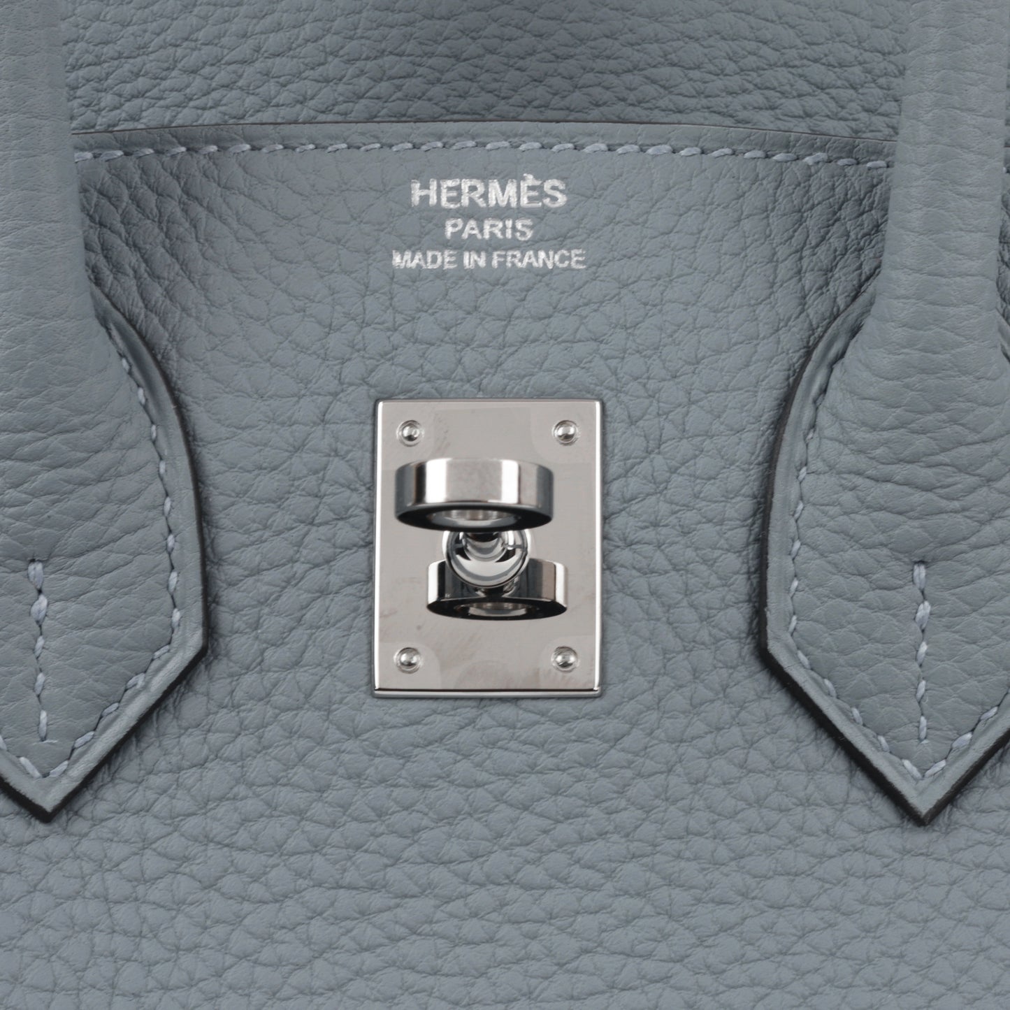 Hermès Verso Birkin 25 - Bleu Lin / Beige De Weimar Togo | Palladium Hardware