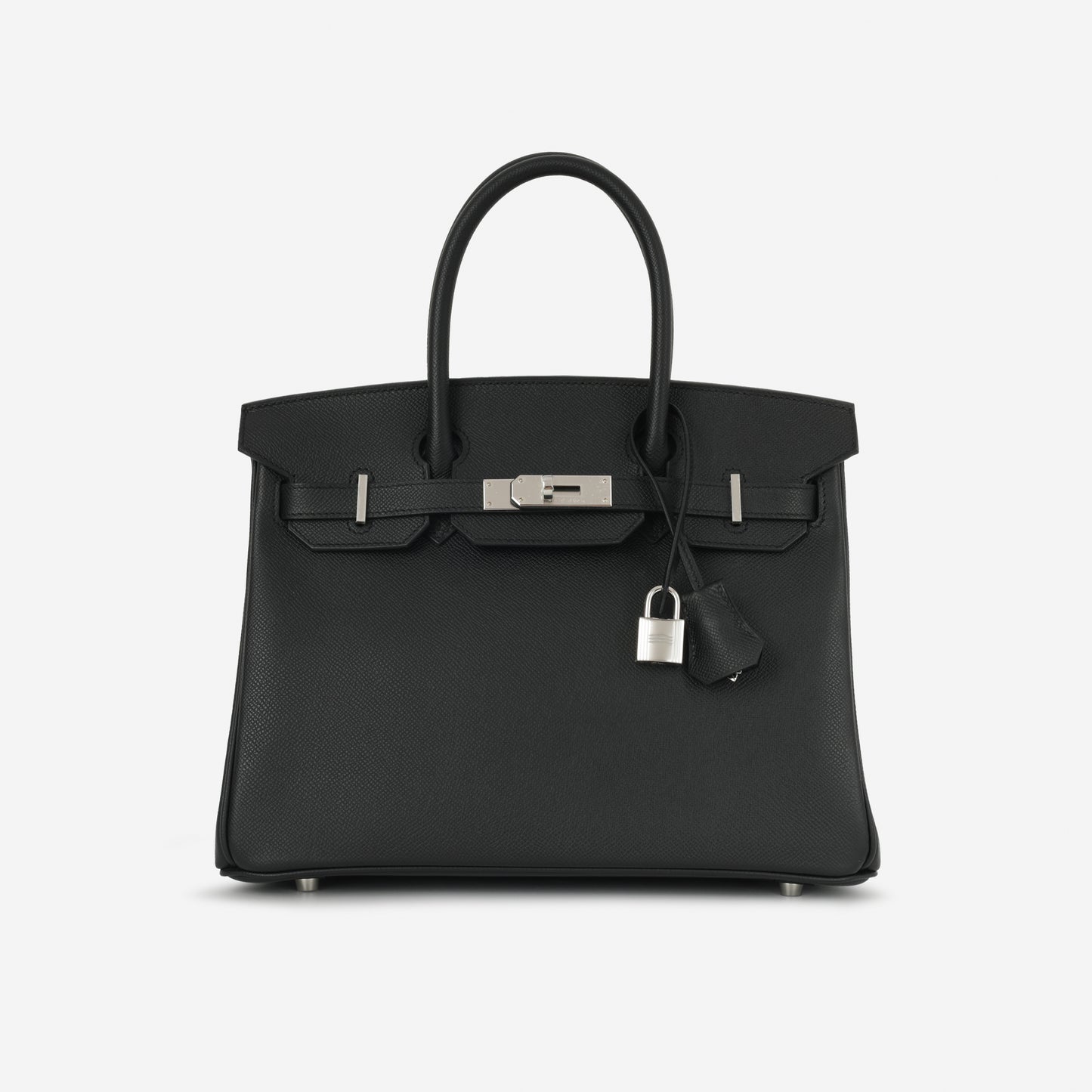 Hermès Birkin 30 - Black Epsom Retourne | Palladium Hardware