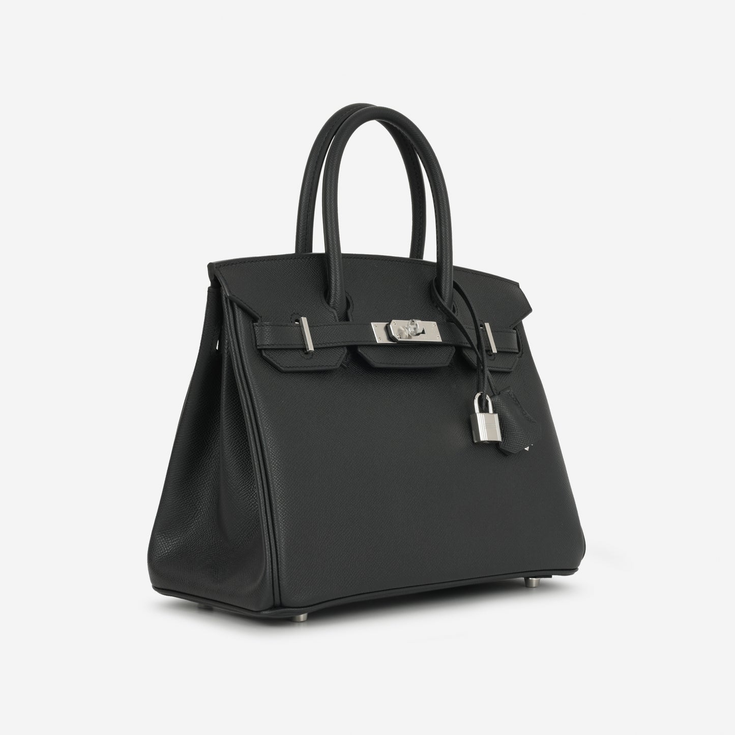 Hermès Birkin 30 - Black Epsom Retourne | Palladium Hardware