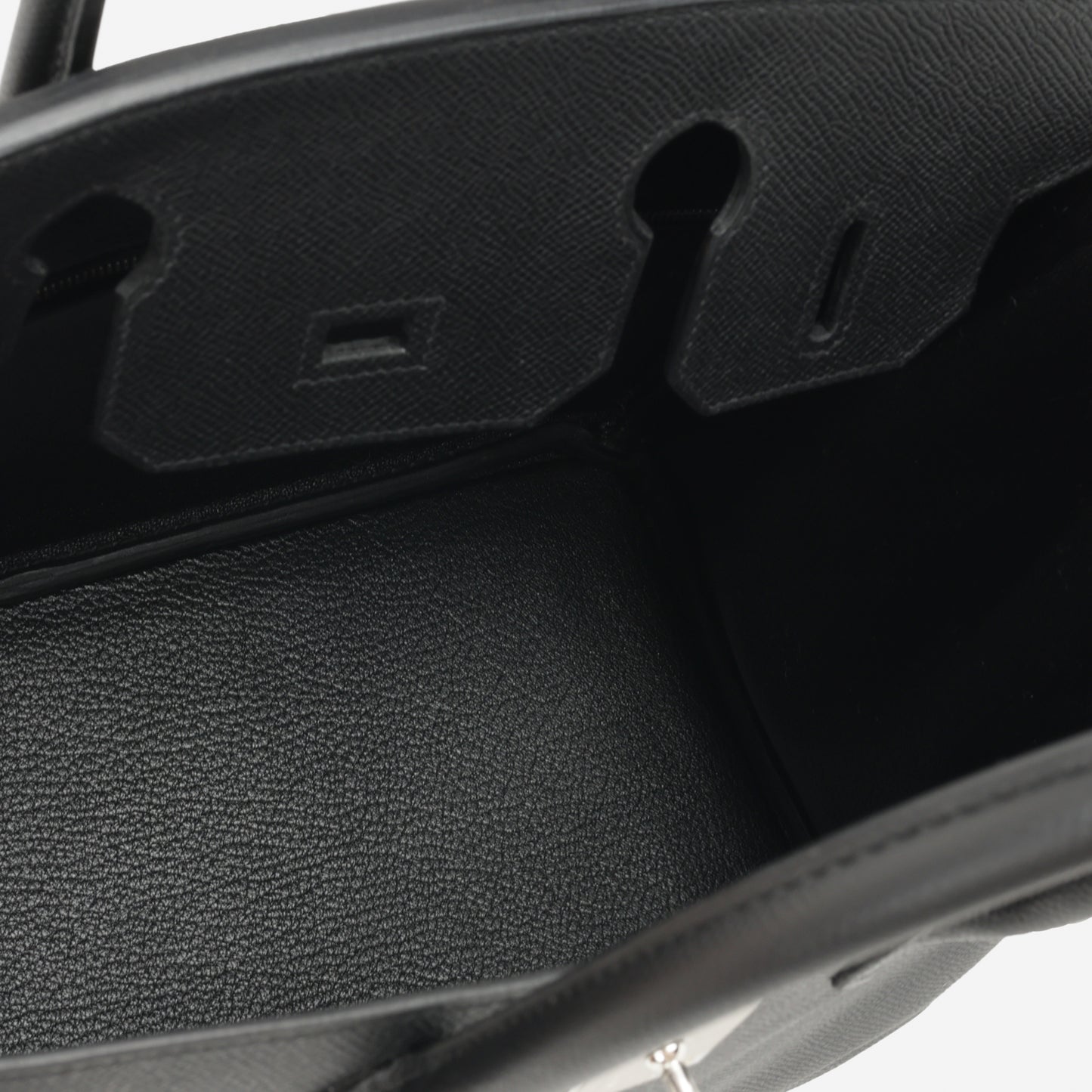 Hermès Birkin 30 - Black Epsom Retourne | Palladium Hardware