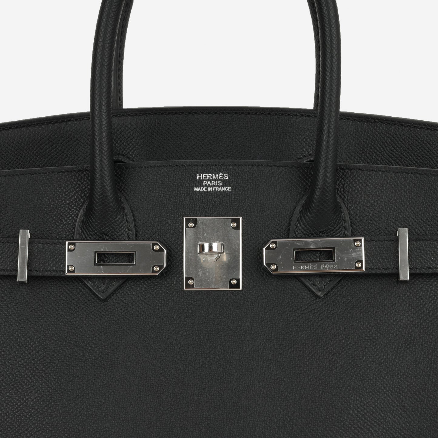 Hermès Birkin 30 - Black Epsom Retourne | Palladium Hardware
