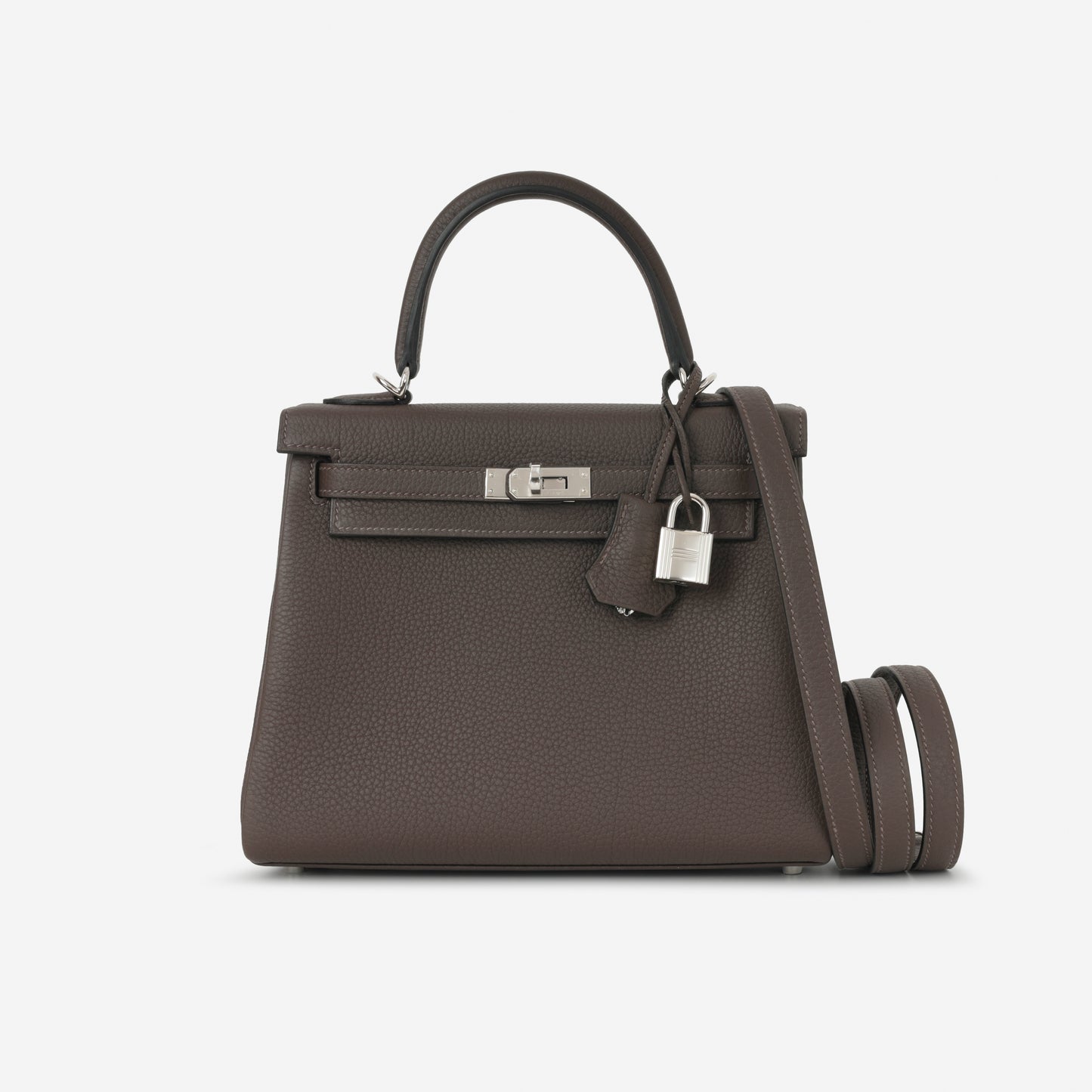 Hermès Kelly 25 - Ebene Togo | Palladium Hardware