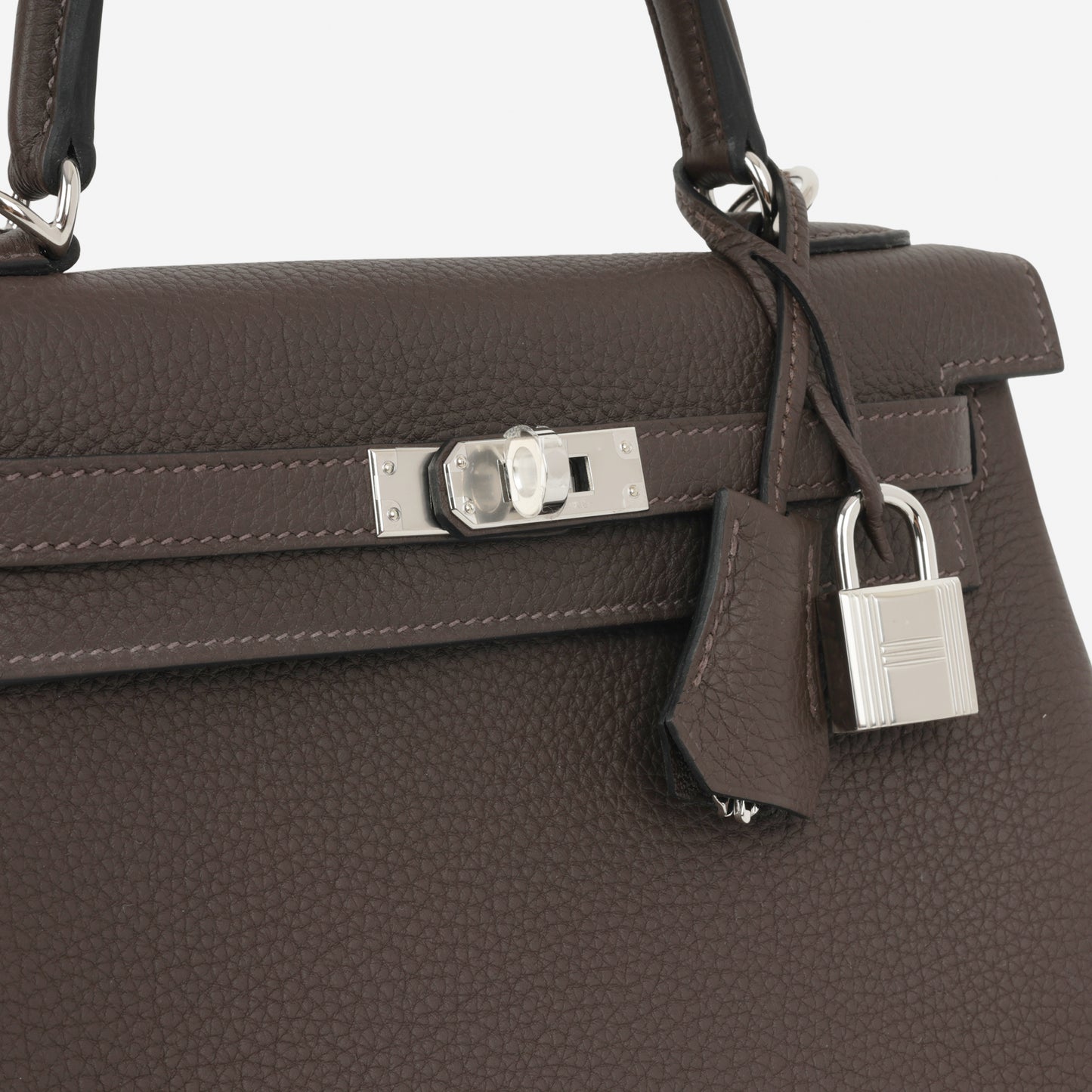 Hermès Kelly 25 - Ebene Togo | Palladium Hardware