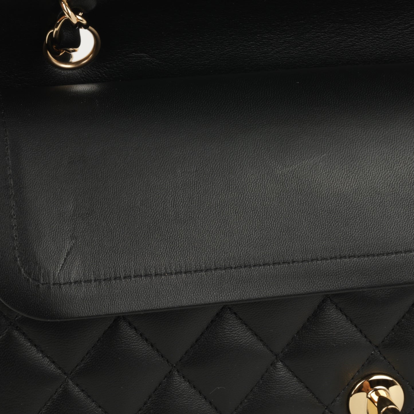 Chanel Medium Classic Flap - Black Lambskin | Gold Hardware