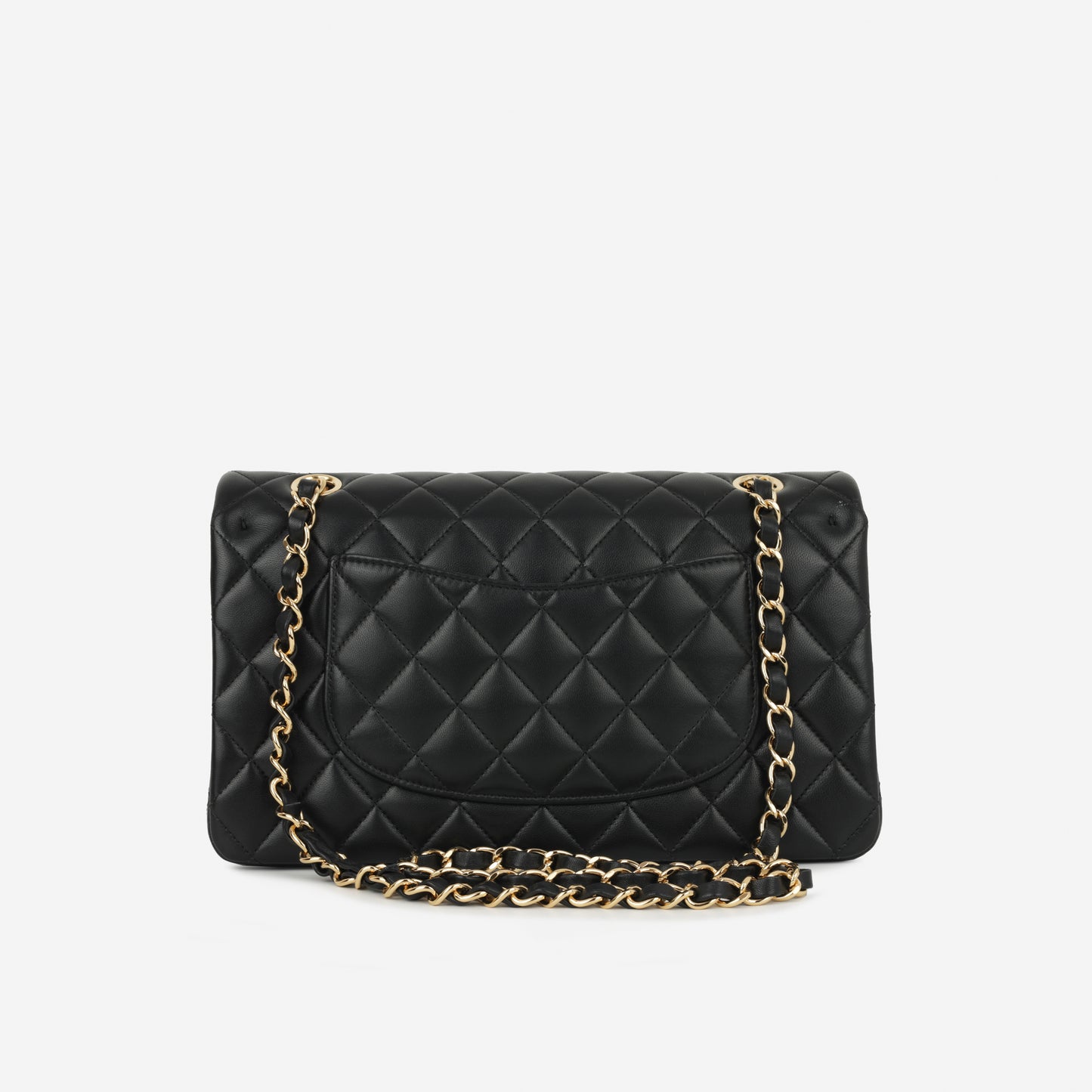 Chanel Medium Classic Flap - Black Lambskin | Gold Hardware