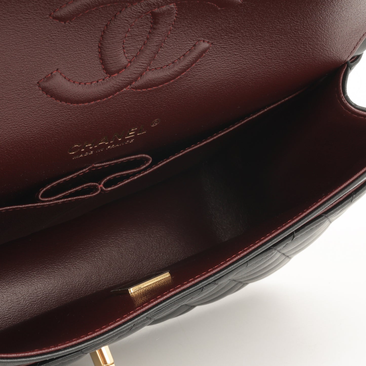 Chanel Medium Classic Flap - Black Lambskin | Gold Hardware