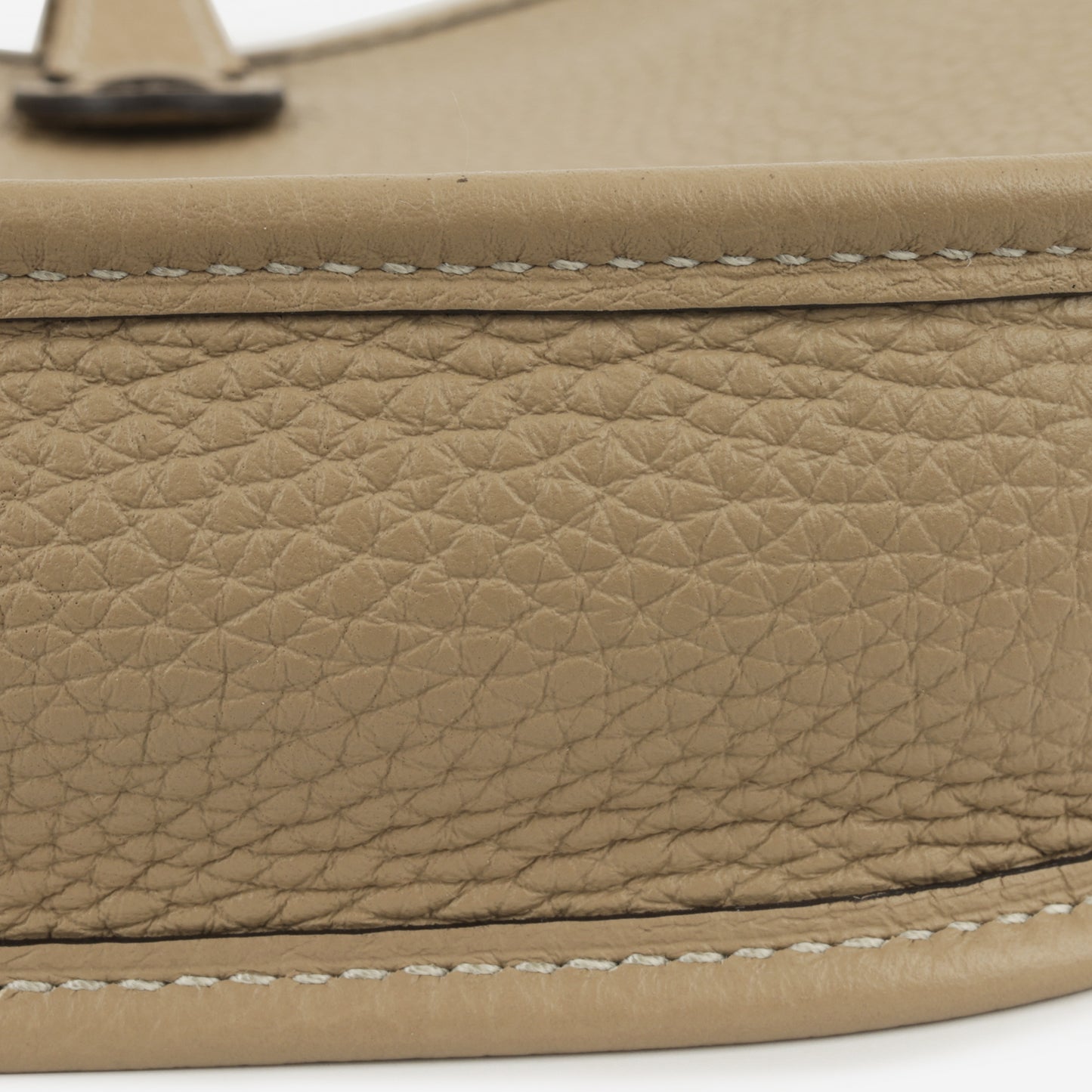Hermès Evelyne TPM - Beige Marfa Clemence | Gold Hardware