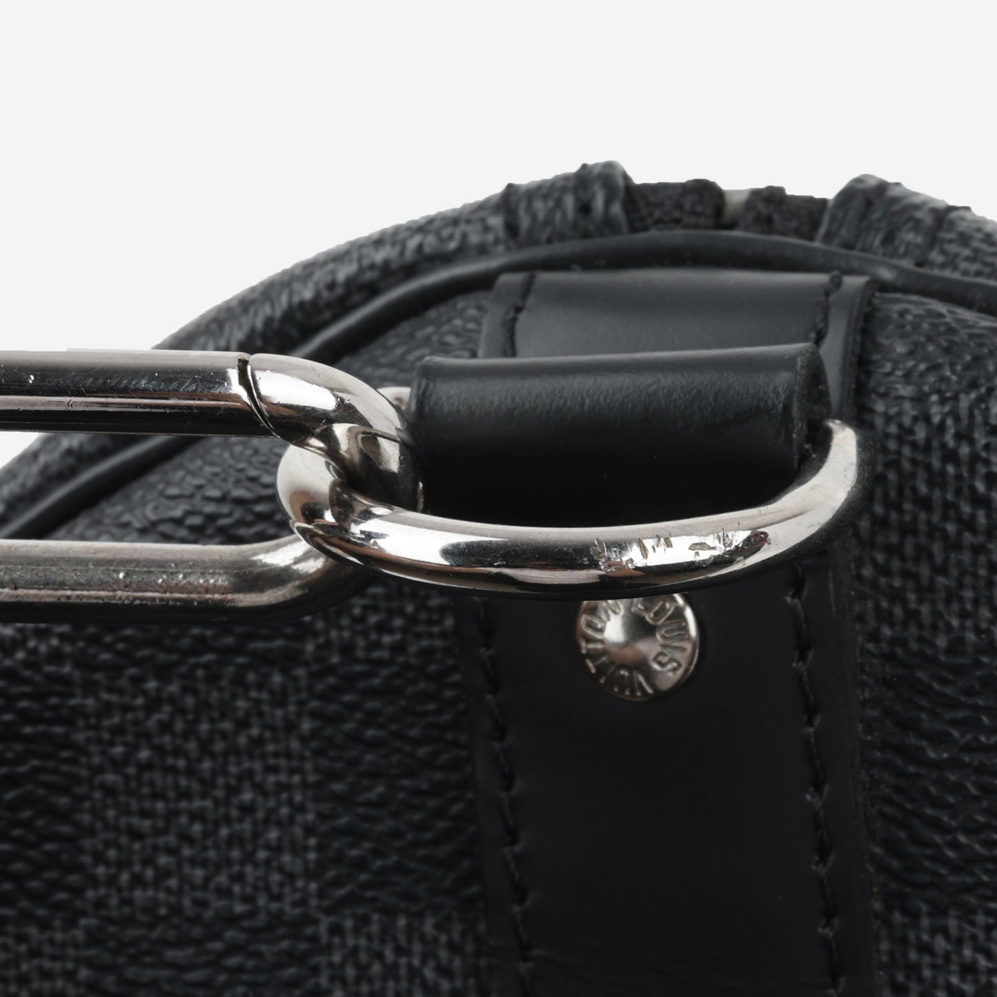 Louis Vuitton Keepall Bandoulière 55 - Damier Graphite | Silver Hardware
