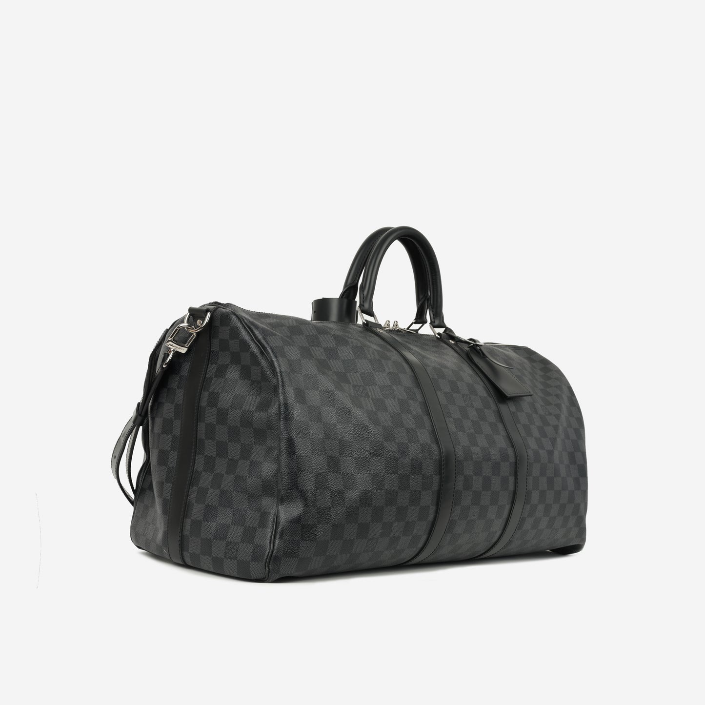 Louis Vuitton Keepall Bandoulière 55 - Damier Graphite | Silver Hardware