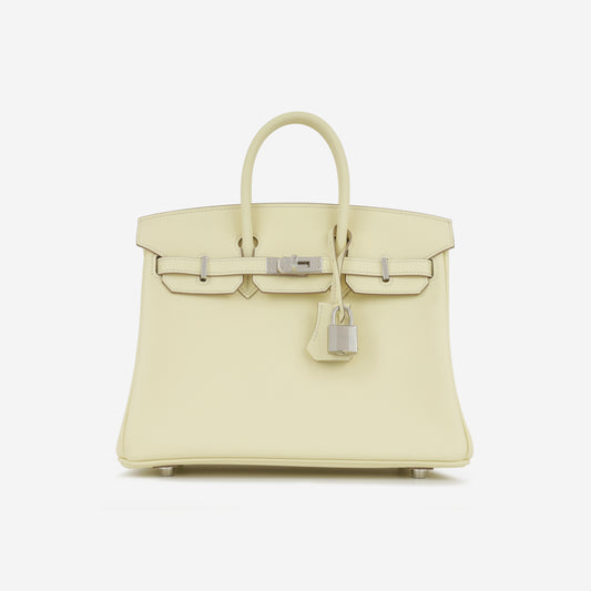 Hermès Birkin 25 - Jaune Milton Swift | Palladium Hardware