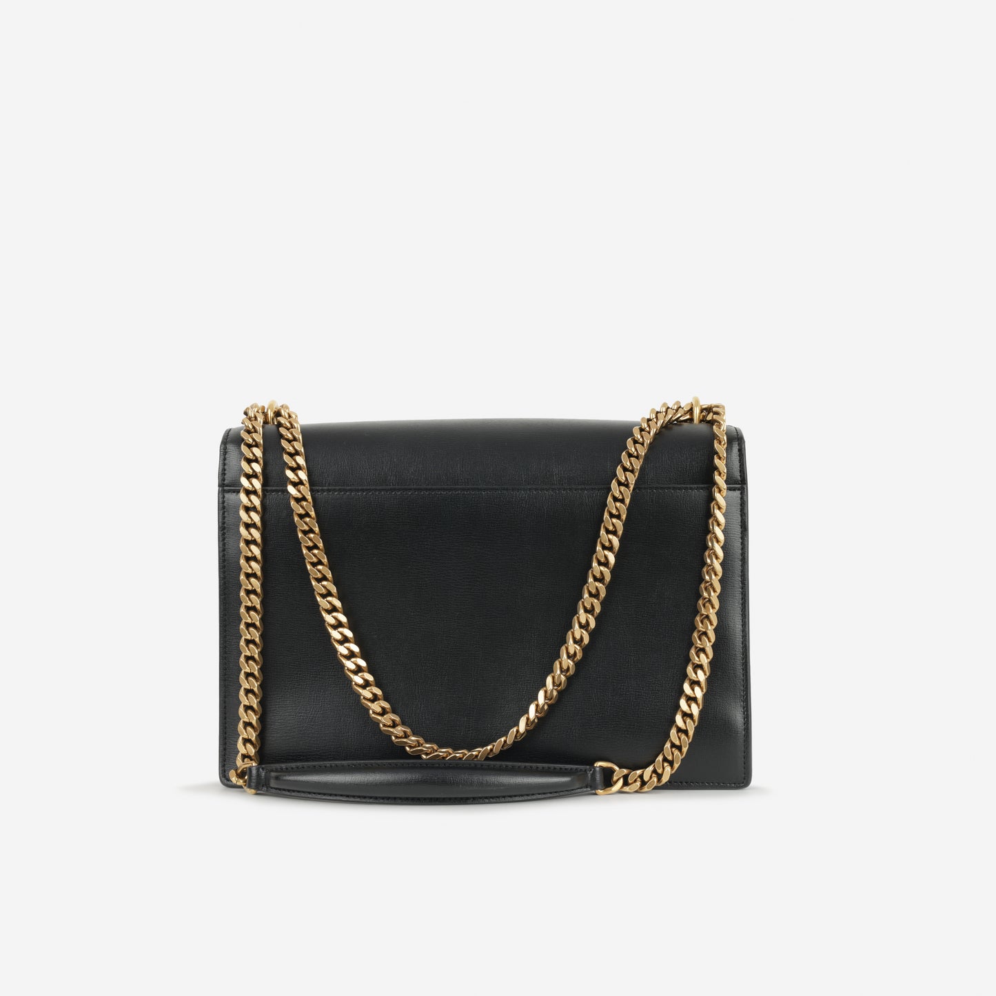 Saint Laurent Large Sunset - Black Calfskin | Gold Hardware