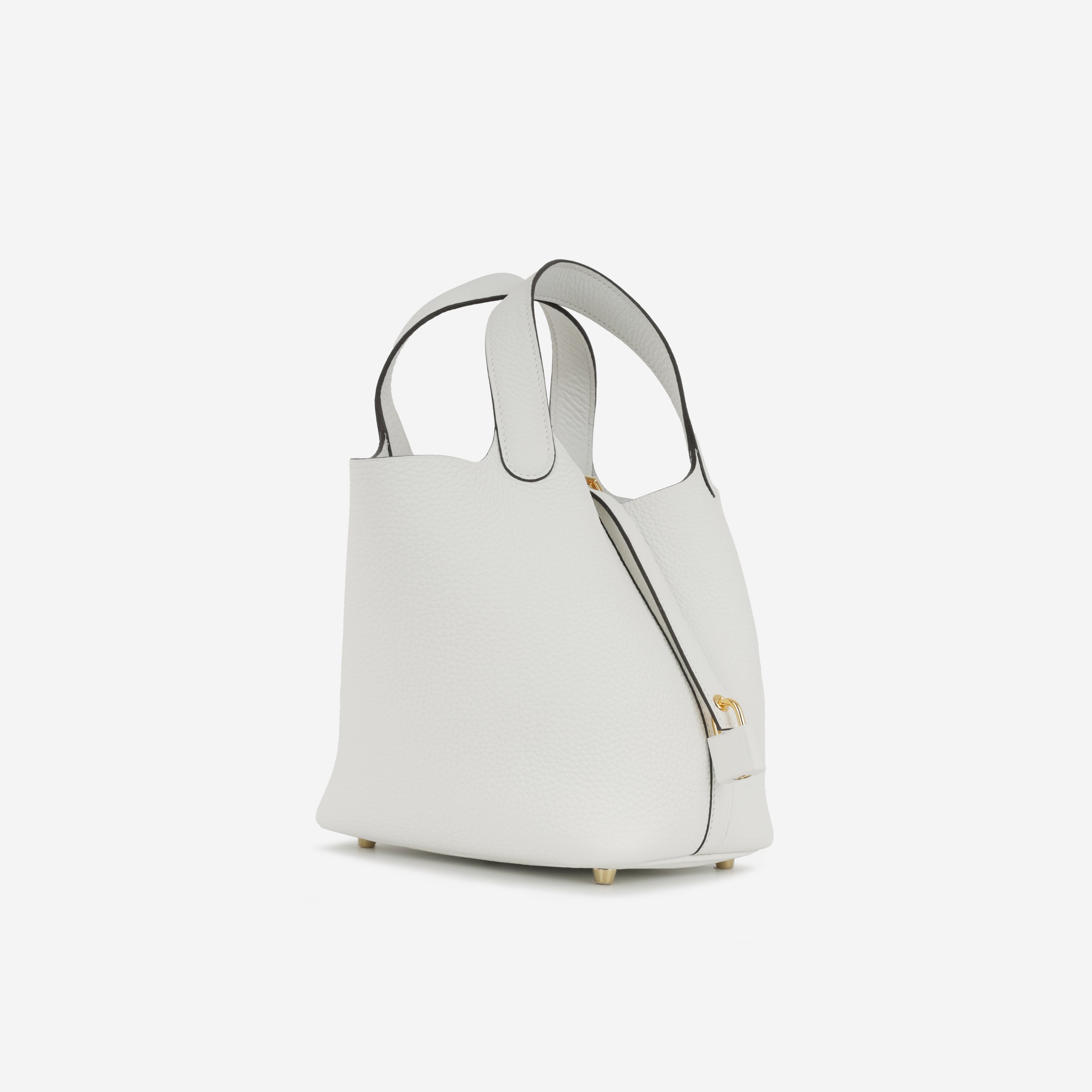 Hermès Picotin 18 - New White Clemence GHW | Brand New & Available