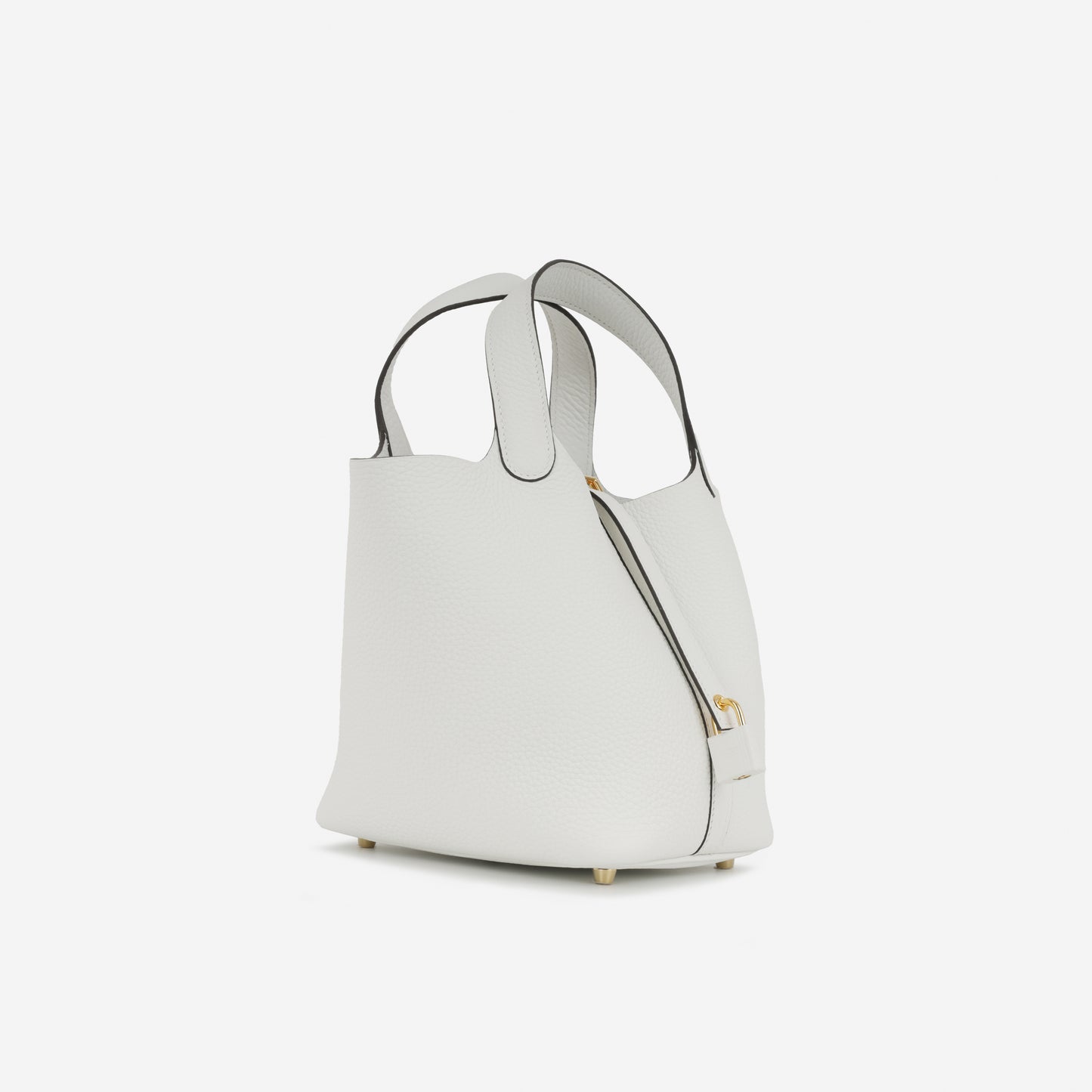 Hermès Picotin 18 - New White Clemence | Gold Hardware