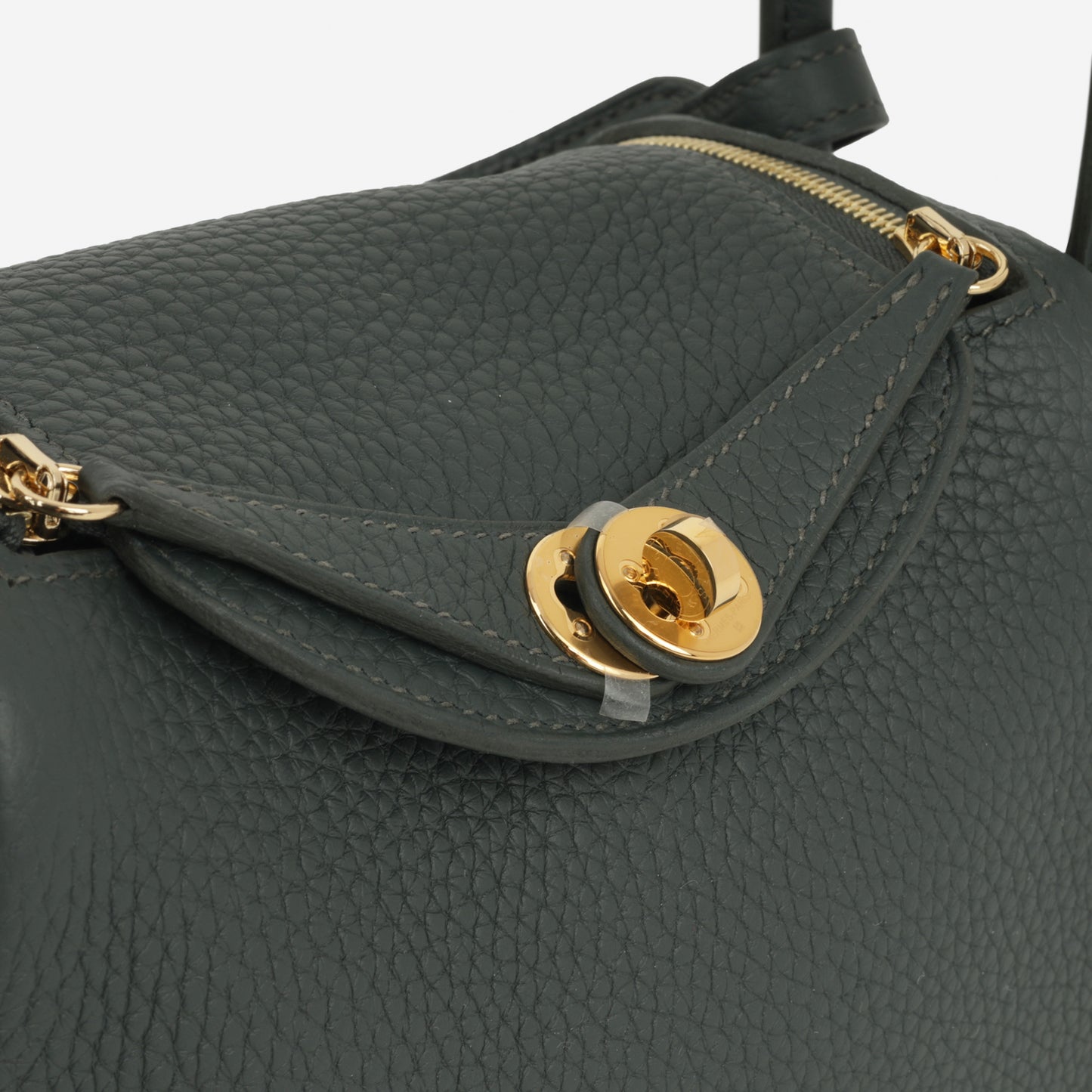 Mini Lindy - Vert Mangrove Clemence | Gold Hardware