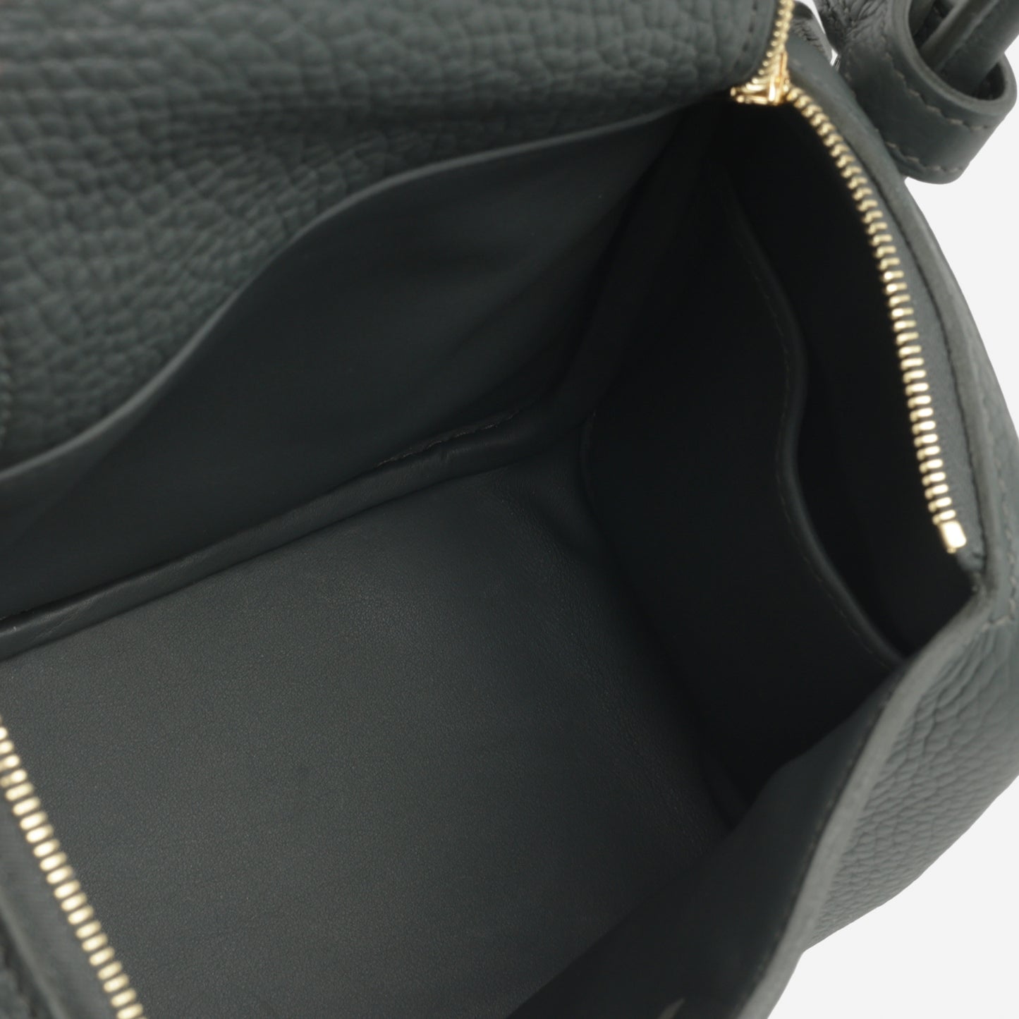 Mini Lindy - Vert Mangrove Clemence | Gold Hardware