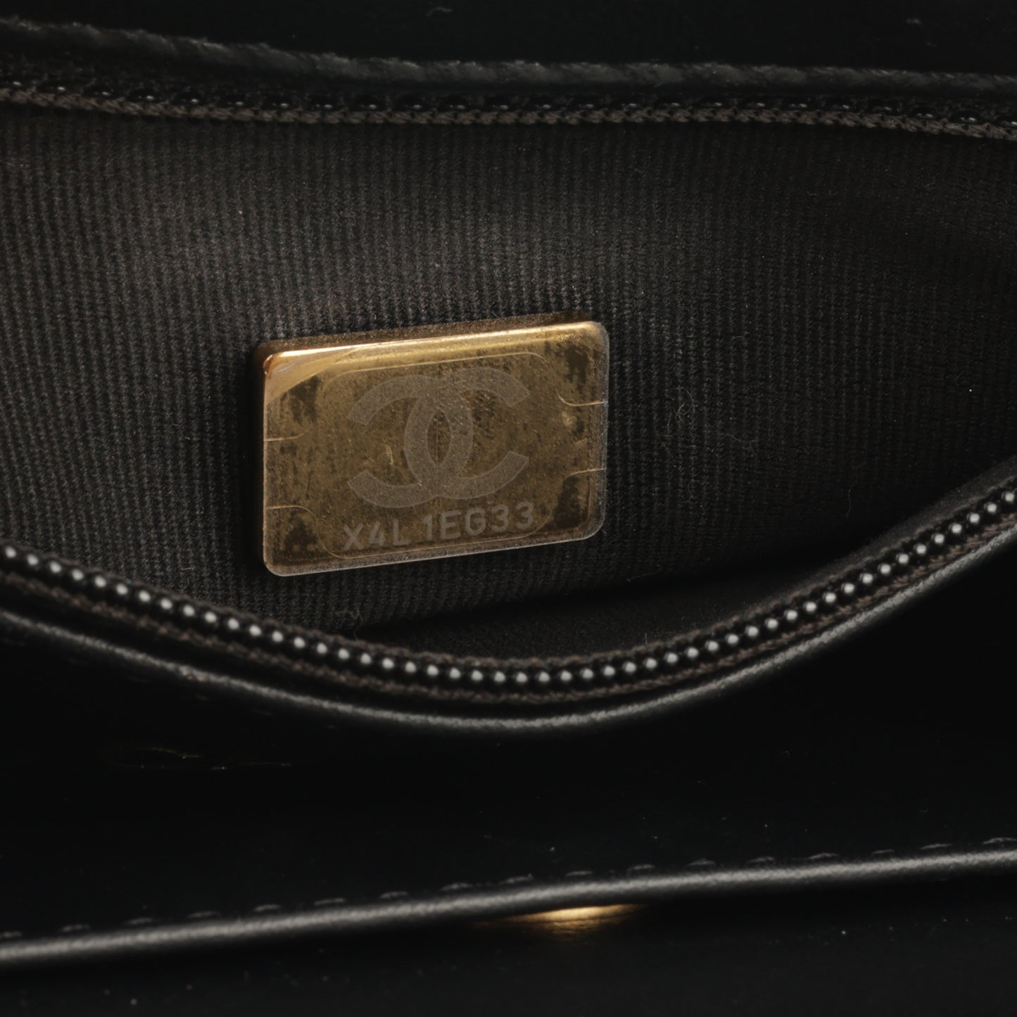 Chanel Small Kelly Re-Edition - Black/White Tweed | Gold Hardware