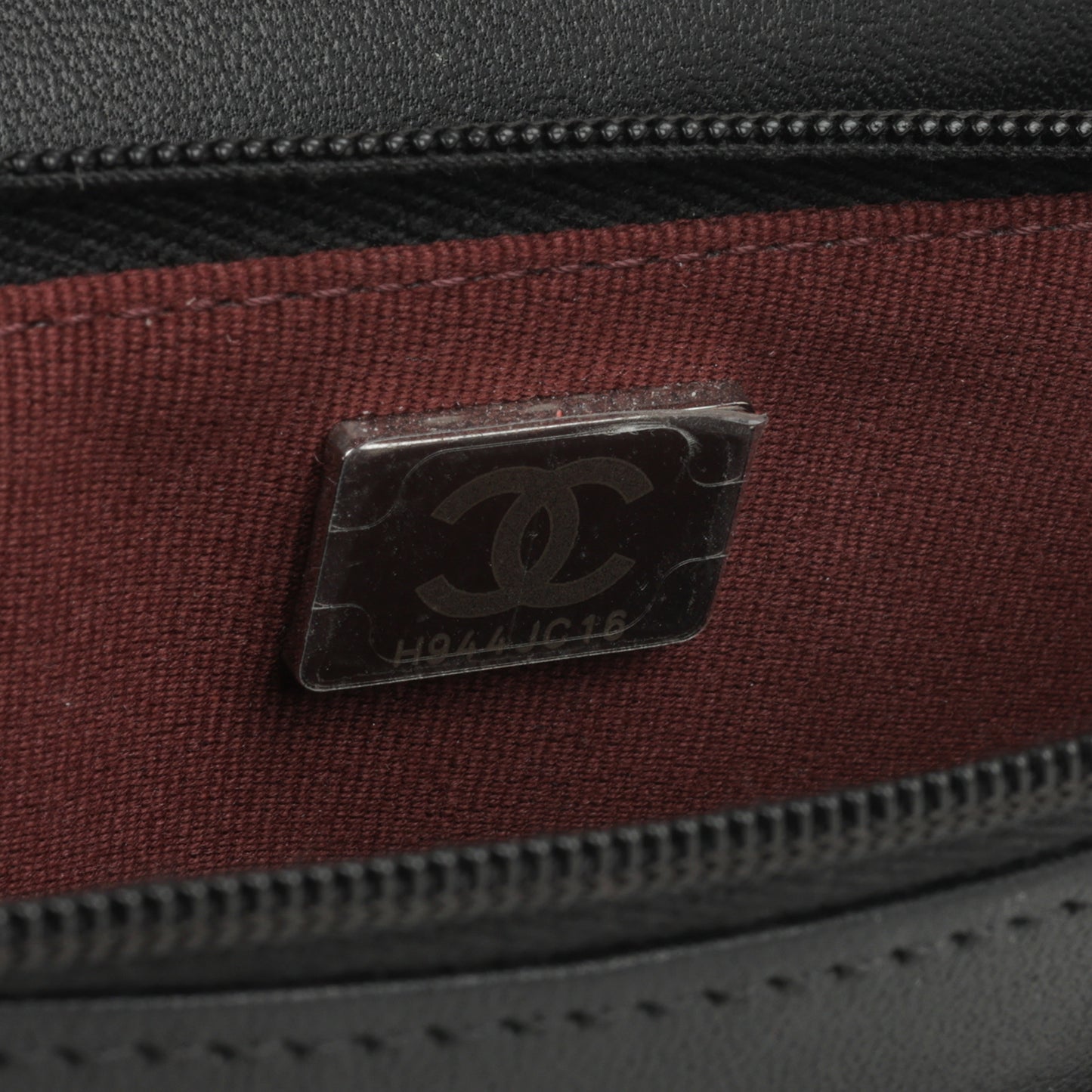 Chanel Classic Wallet on Chain - Black Lambskin | Silver Hardware