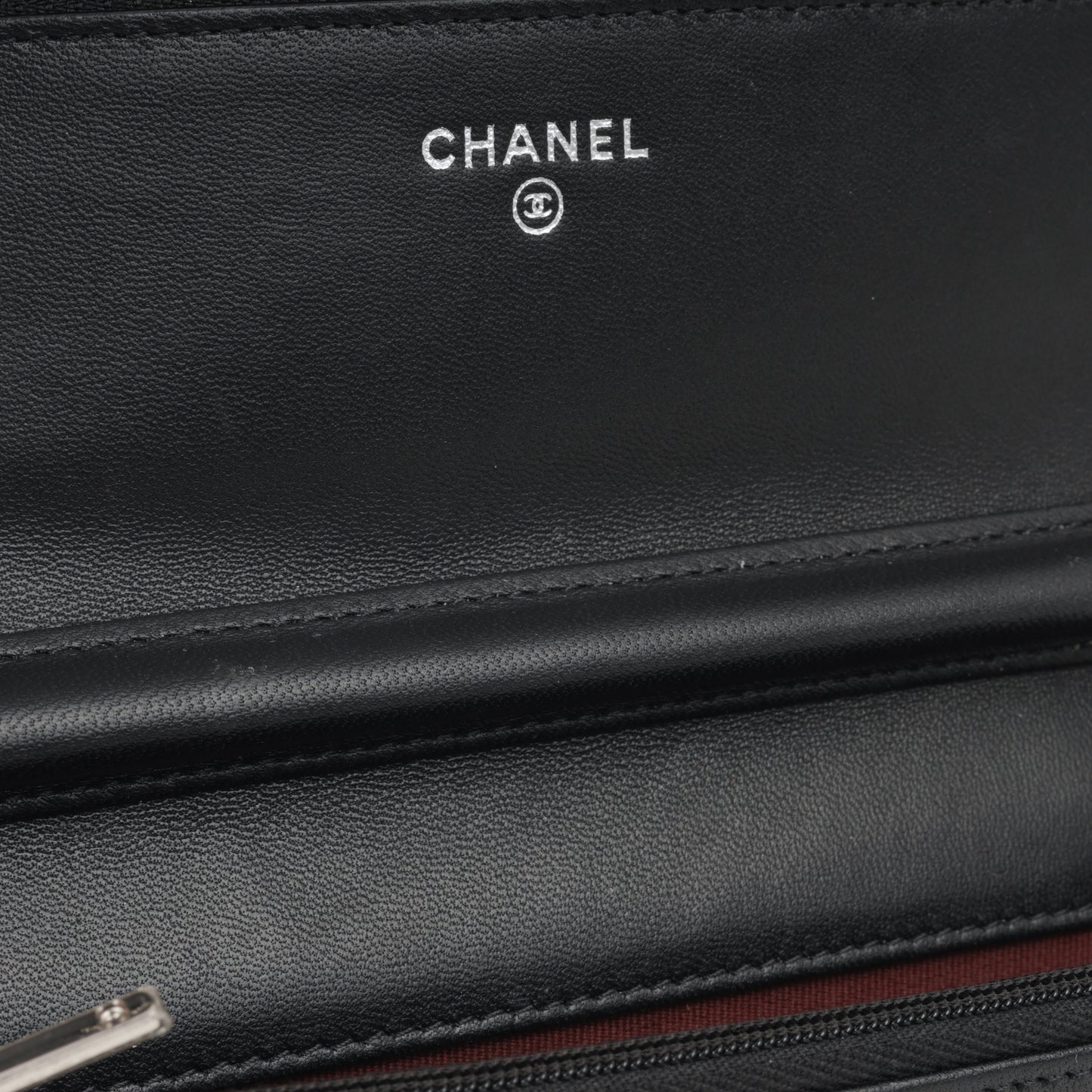 Chanel Classic Wallet on Chain - Black Lambskin | Silver Hardware