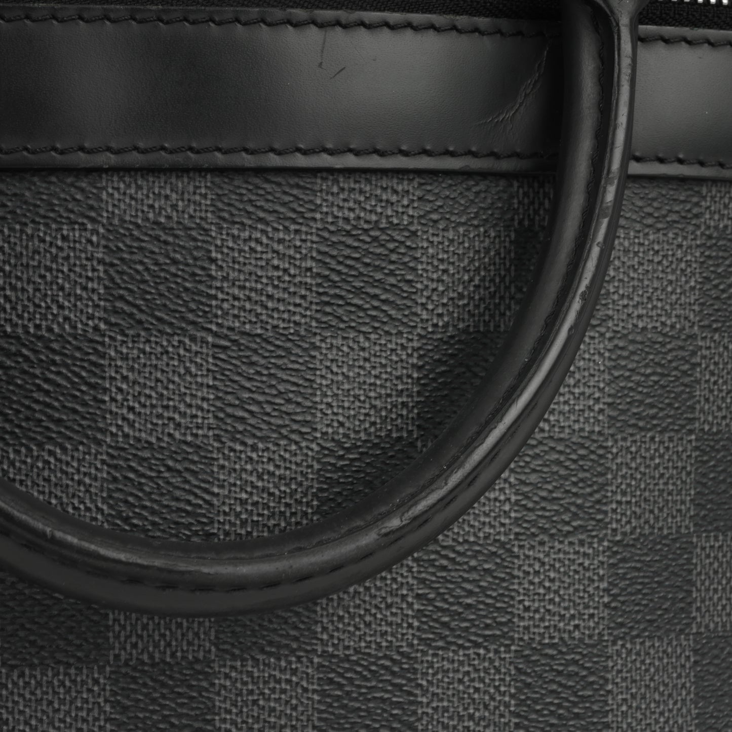 Louis Vuitton Porte Document - Damier Graphite | Silver Hardware