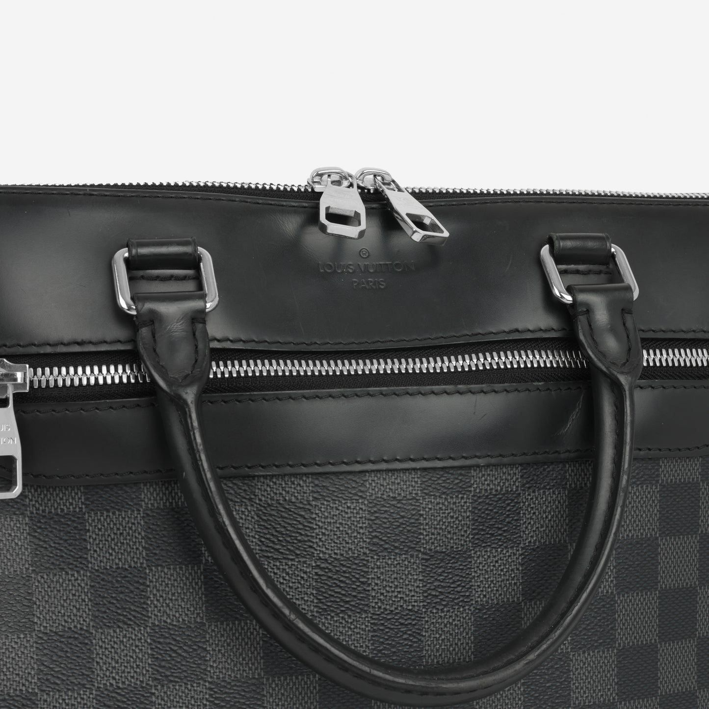 Louis Vuitton Porte Document - Damier Graphite | Silver Hardware